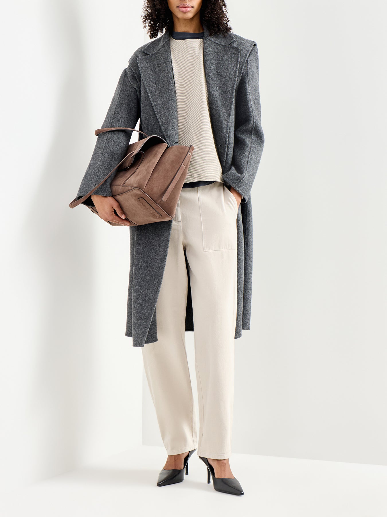 Easy Tapered Pant Cream