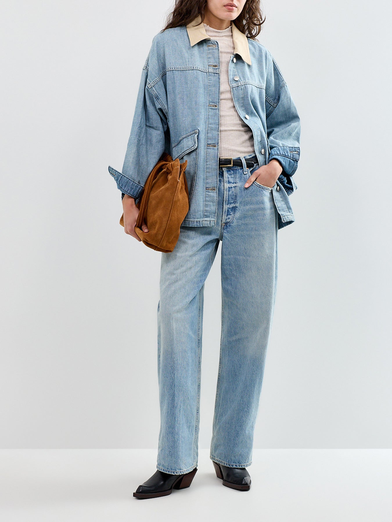 Lemon Denim Jacket
