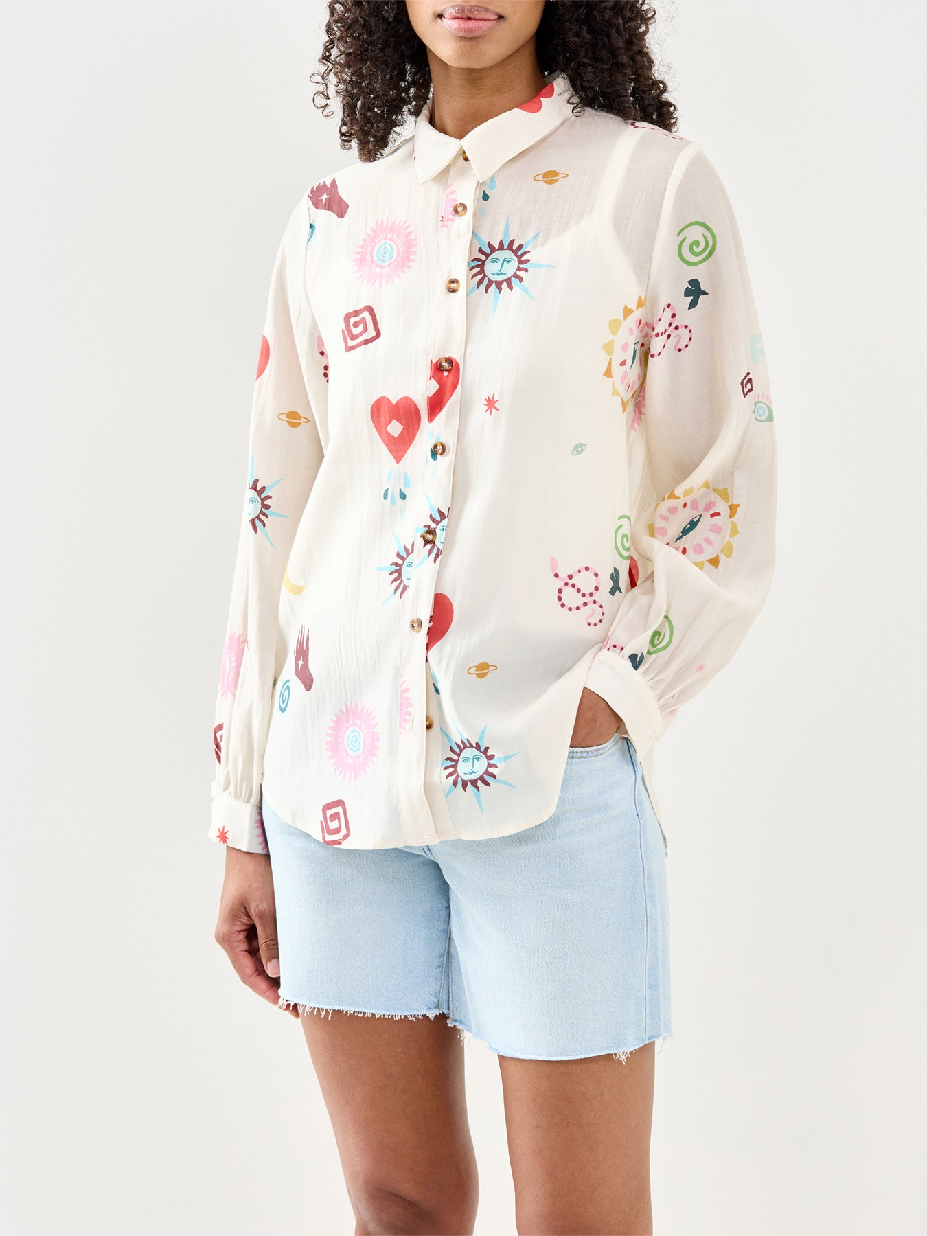 Morocco Charms Marley Shirt Cream