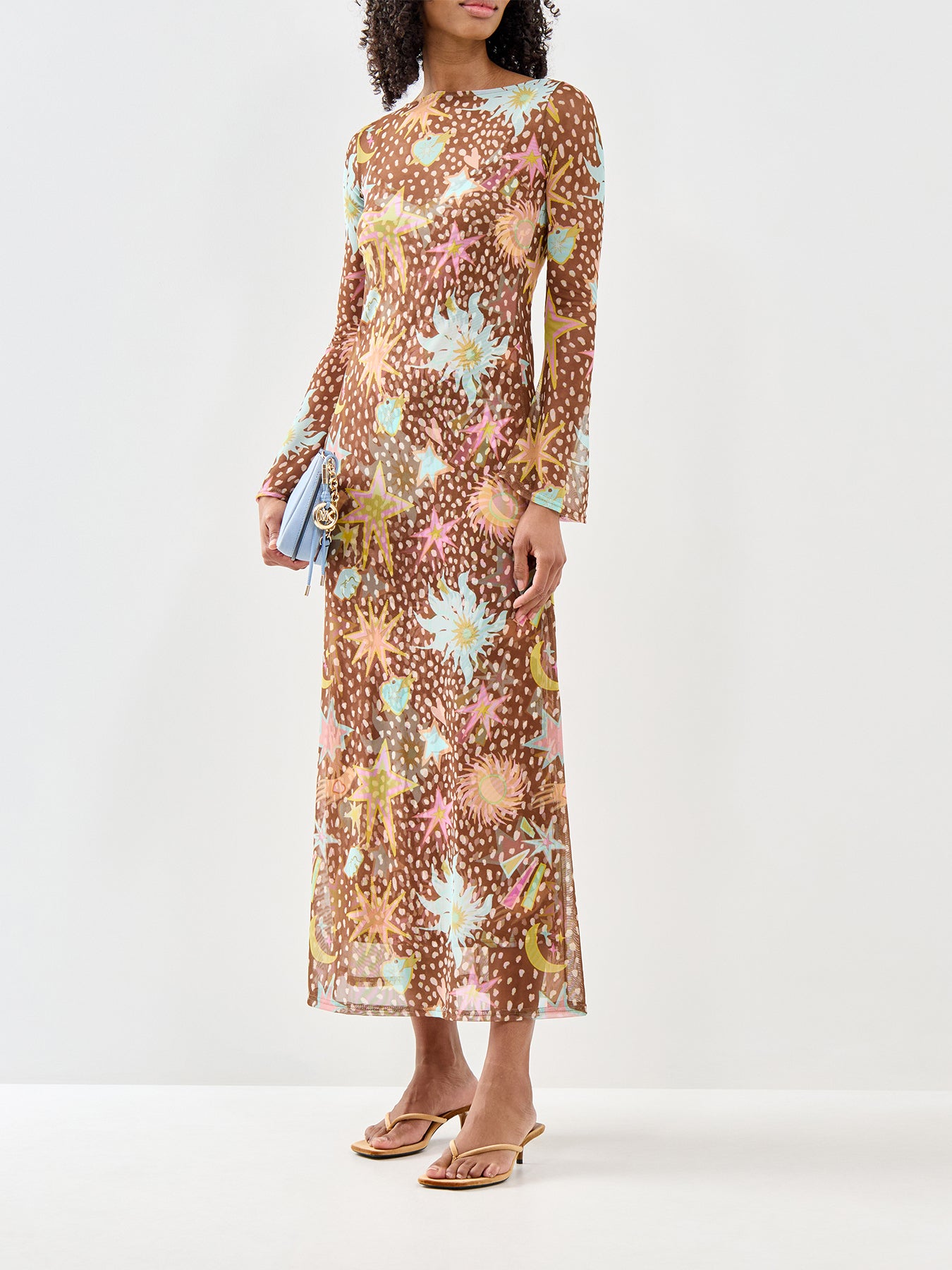 Star Fawn Aria Dress Brown