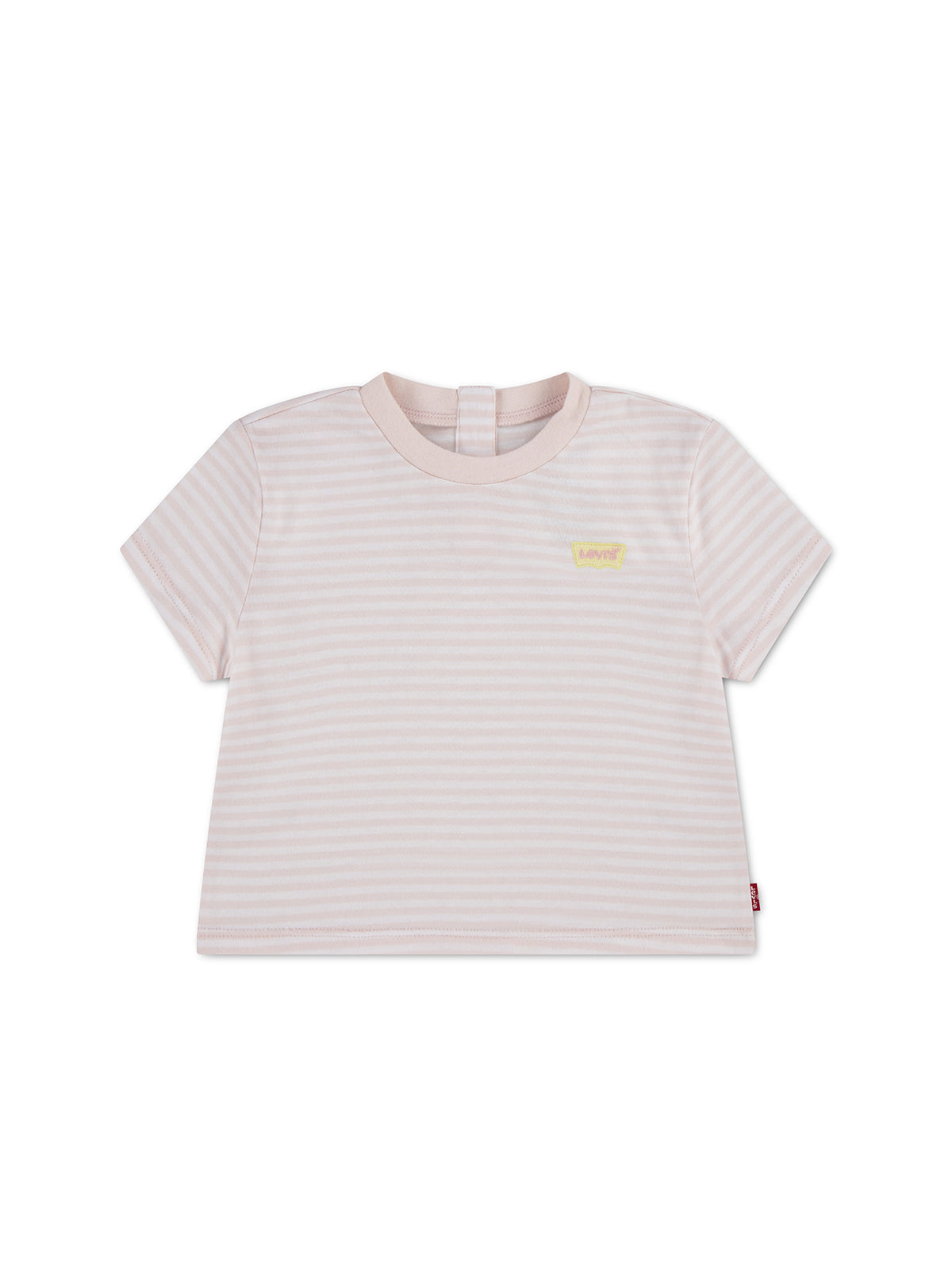 Baby Striped Batwing T-Shirt Pink