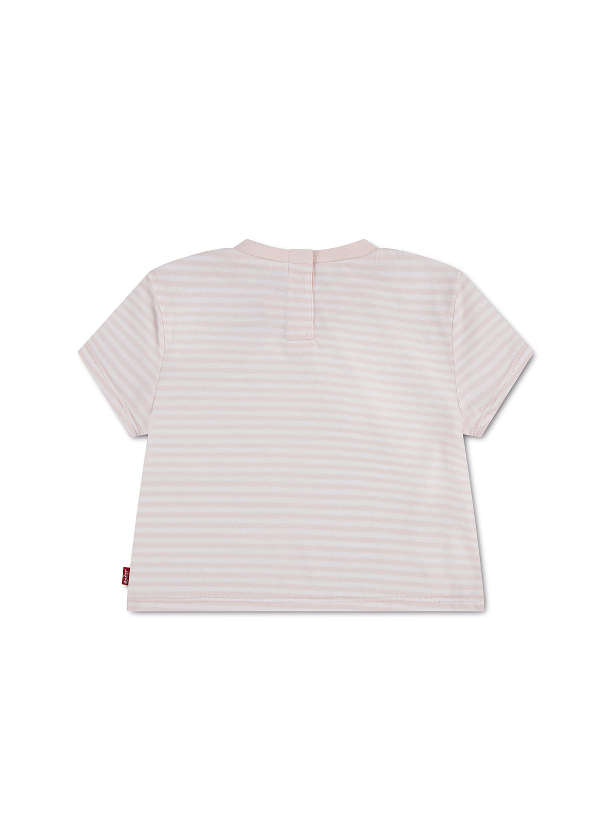Baby Striped Batwing T-Shirt Pink