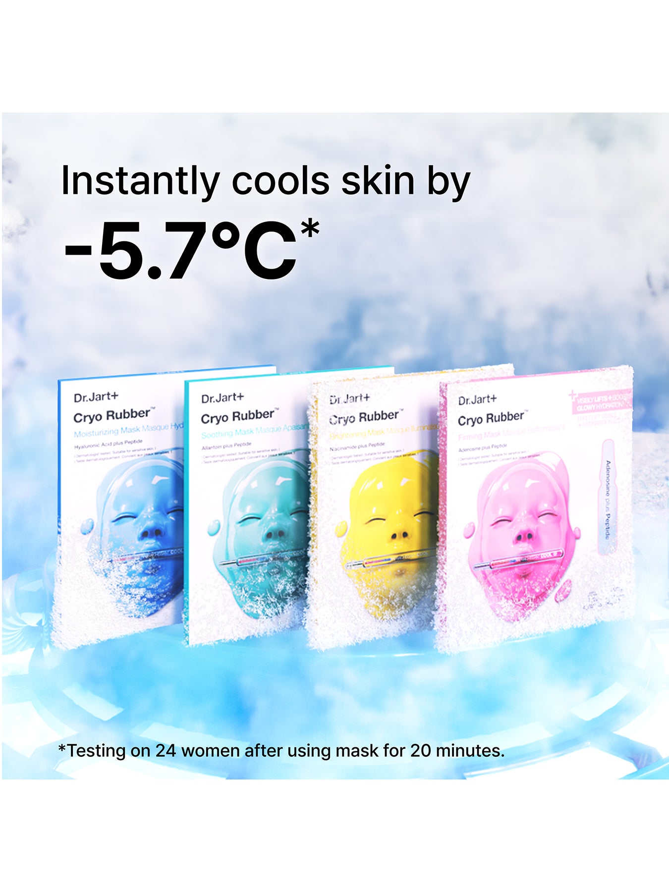 Cryo Rubber Firming Face Mask