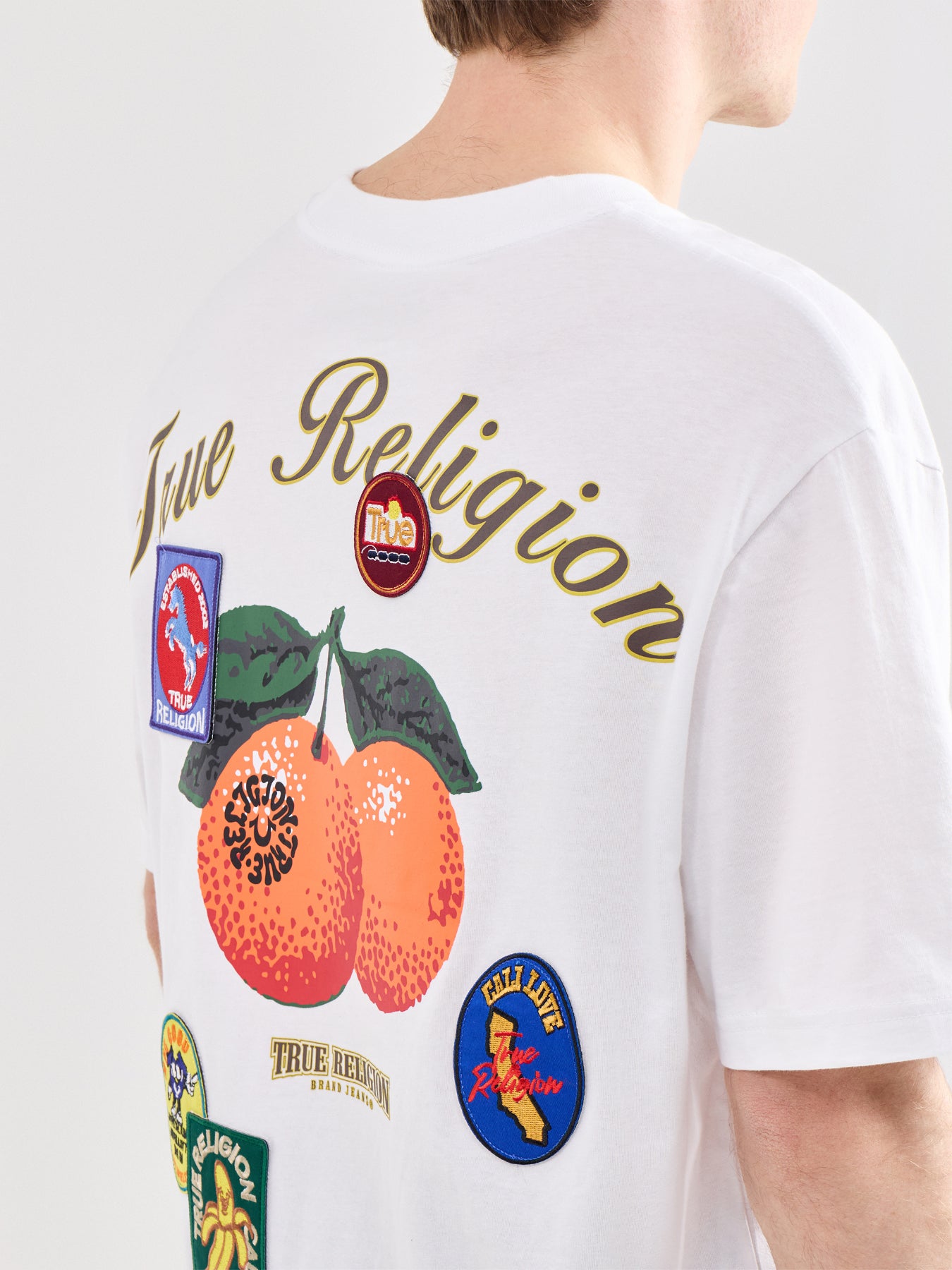 Graphic Cotton T-Shirt White