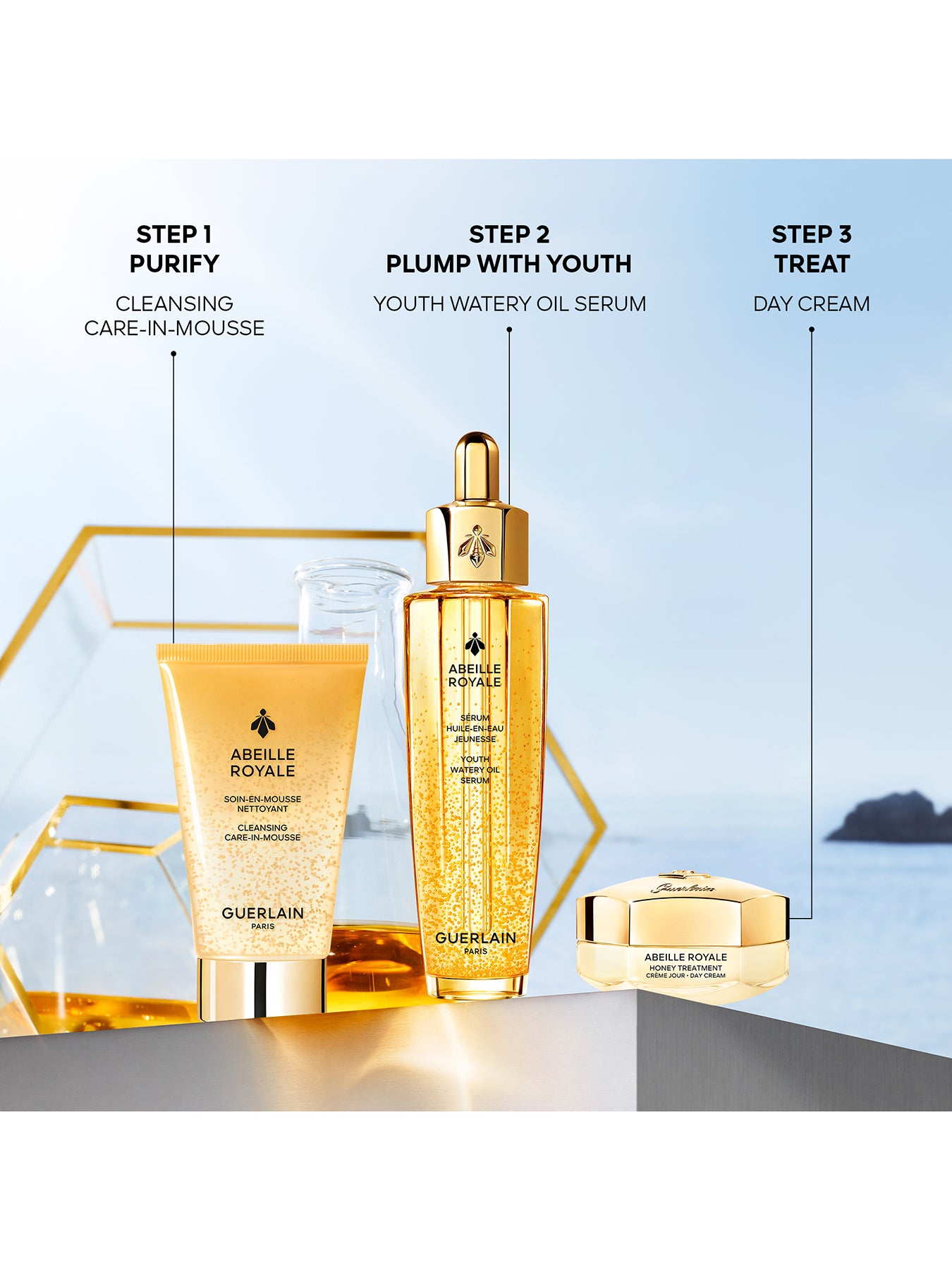 Abeille Royale Youth Watery Oil Serum 50ml Set