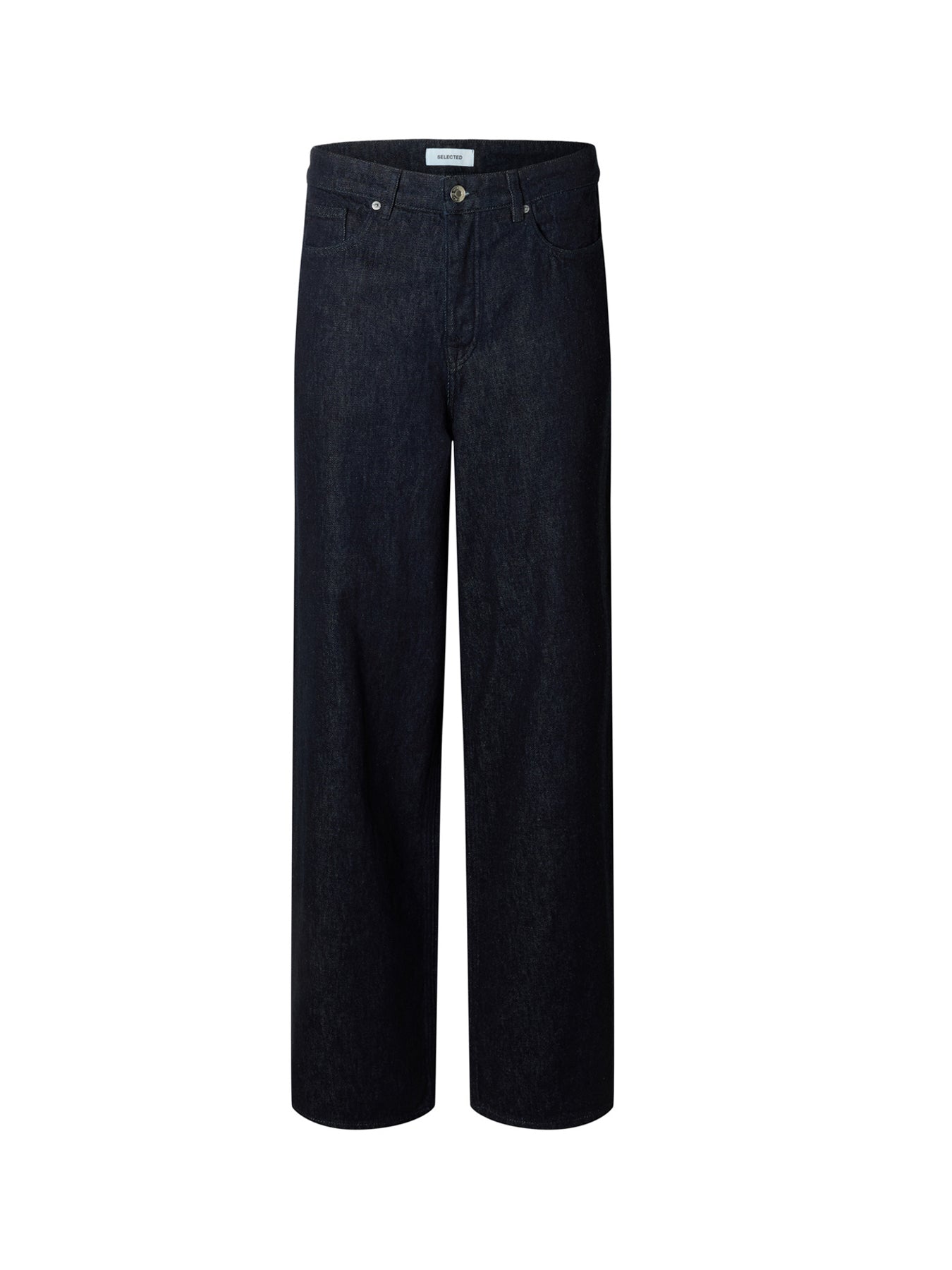 Landon Wide Fit Jeans Dark Blue Denim