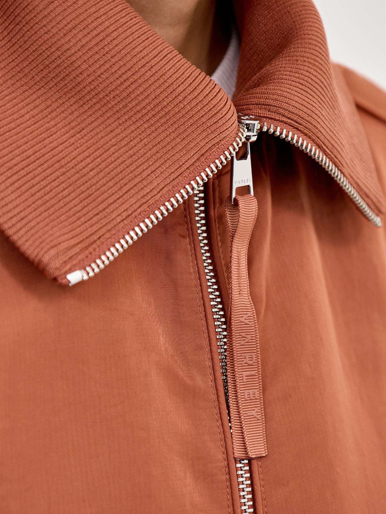 Lotta Blouson Jacket Brown