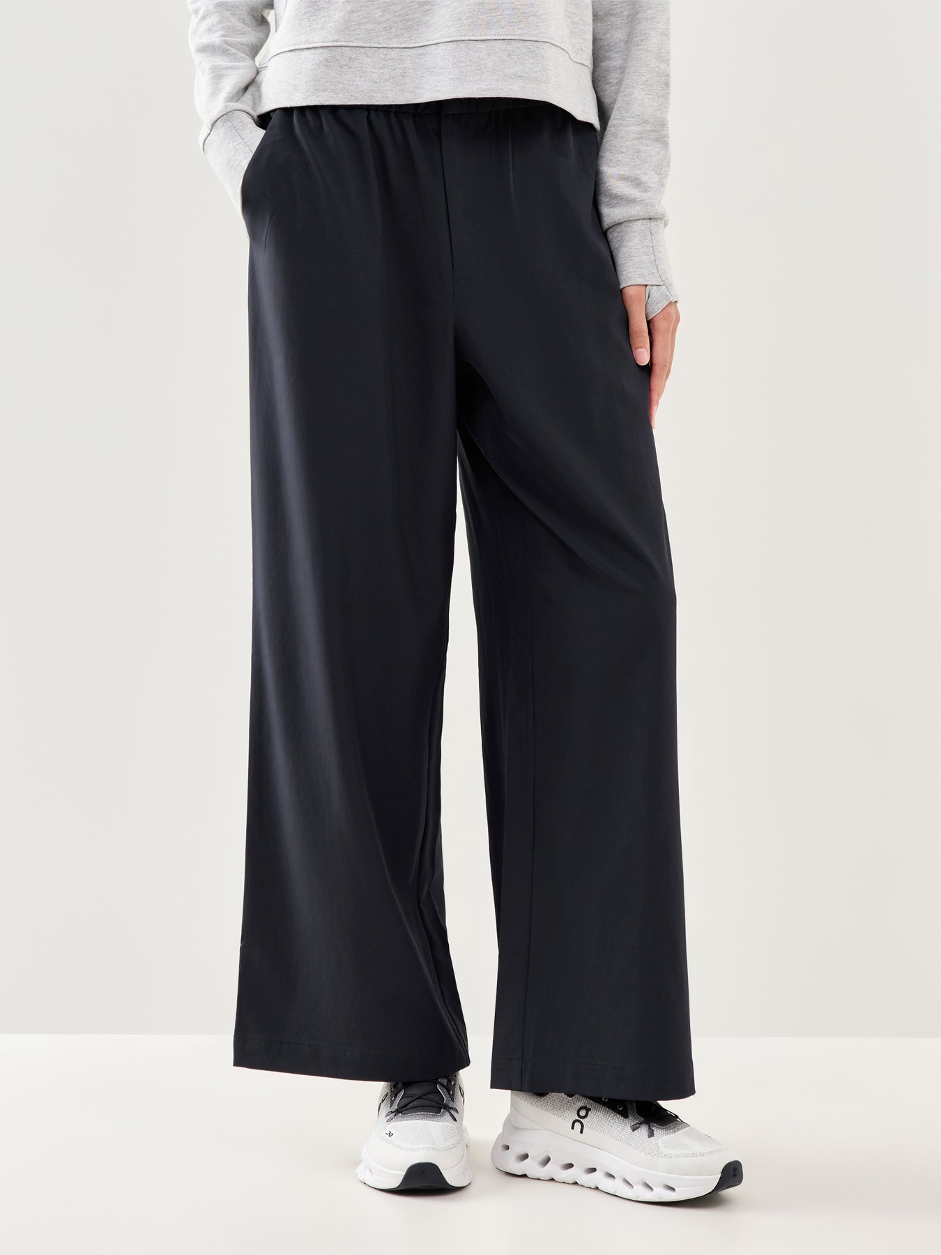 Kayson Wide Leg Trousers Black