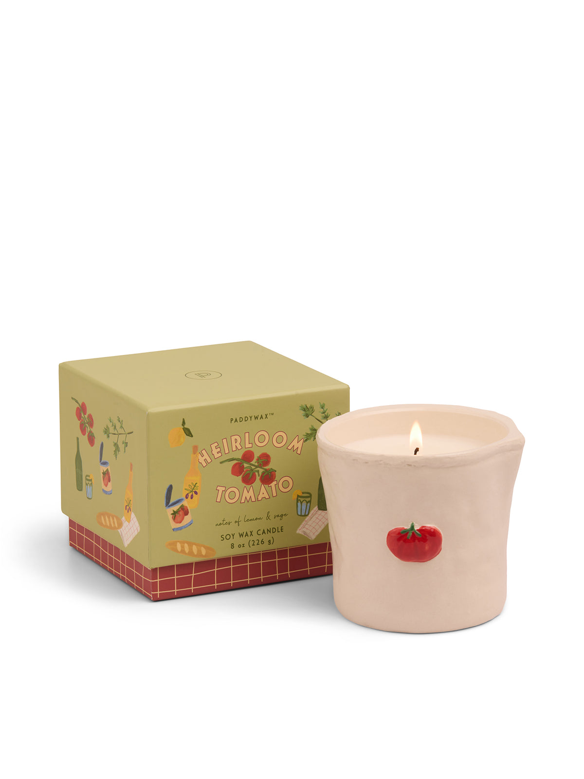 Tomato Ceramic Candle Heirloom Tomato 226g