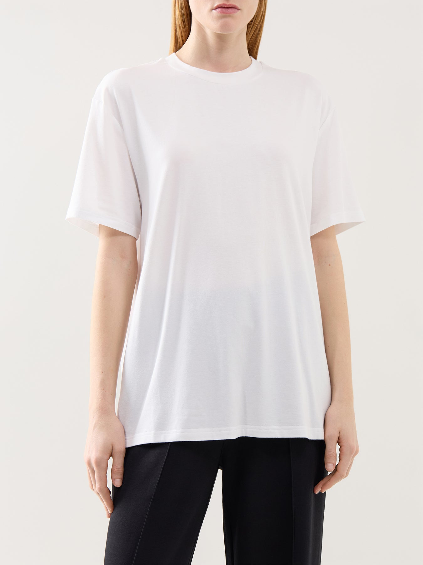 Leighton Boyfriend Tee White