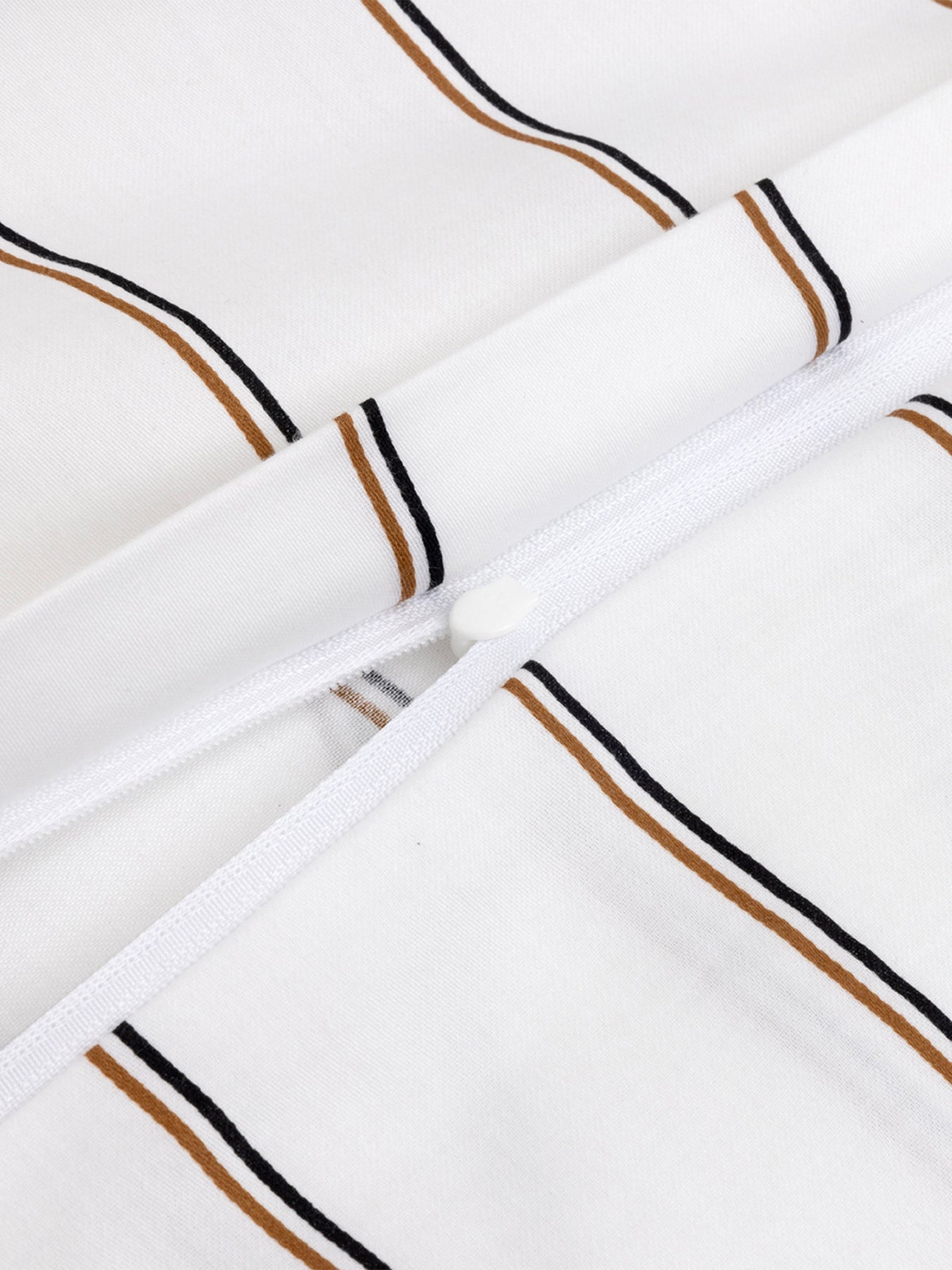 Bray Duvet Cover White