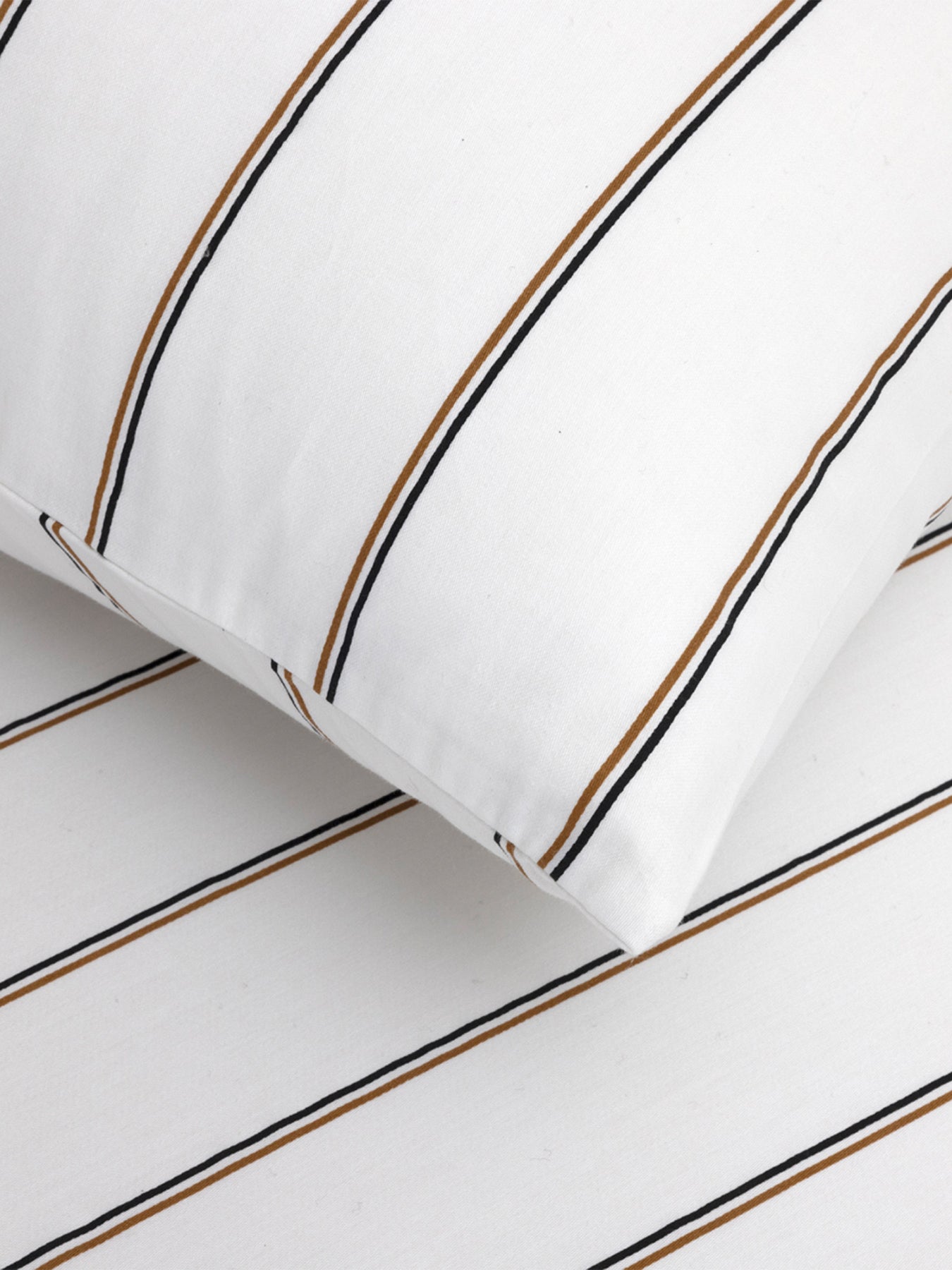 Bray Square Pillowcase White