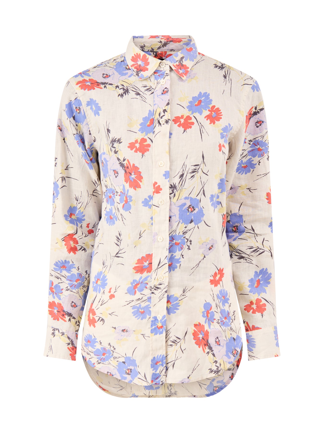 Floral Long Sleeve Shirt Multi