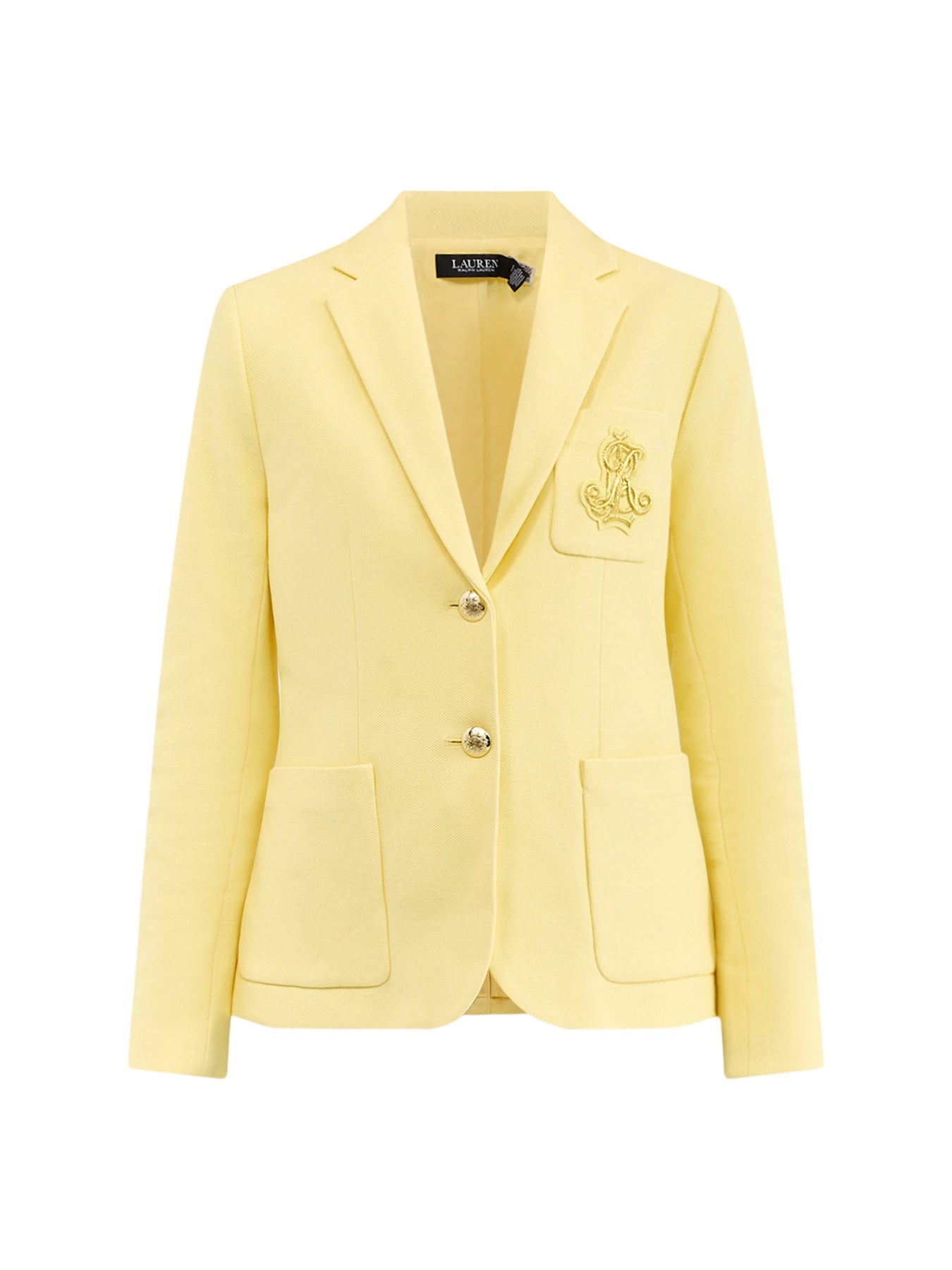 Anfisa Lined Blazer Yellow
