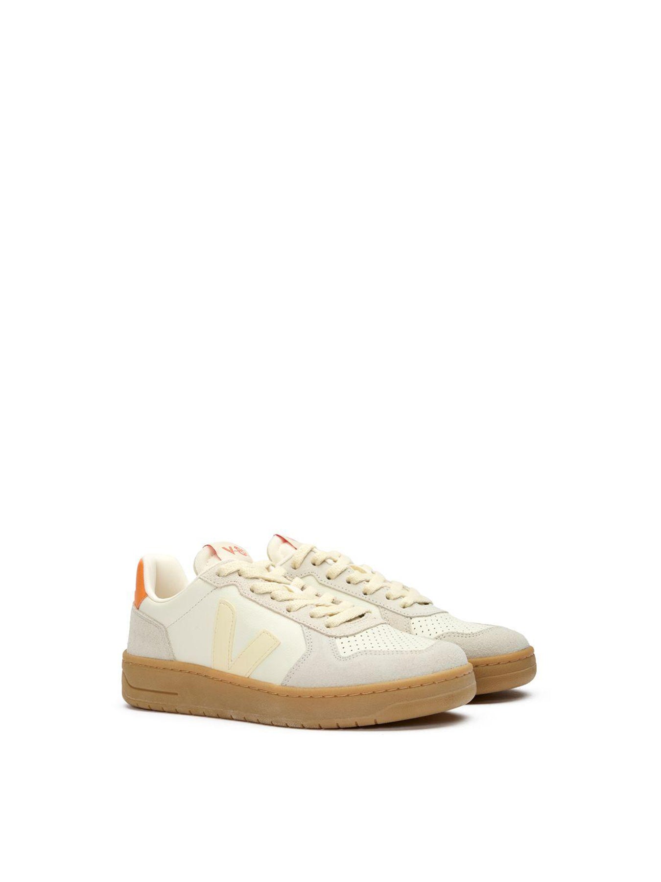 V-82 Leather Trainers Calcaire Fury
