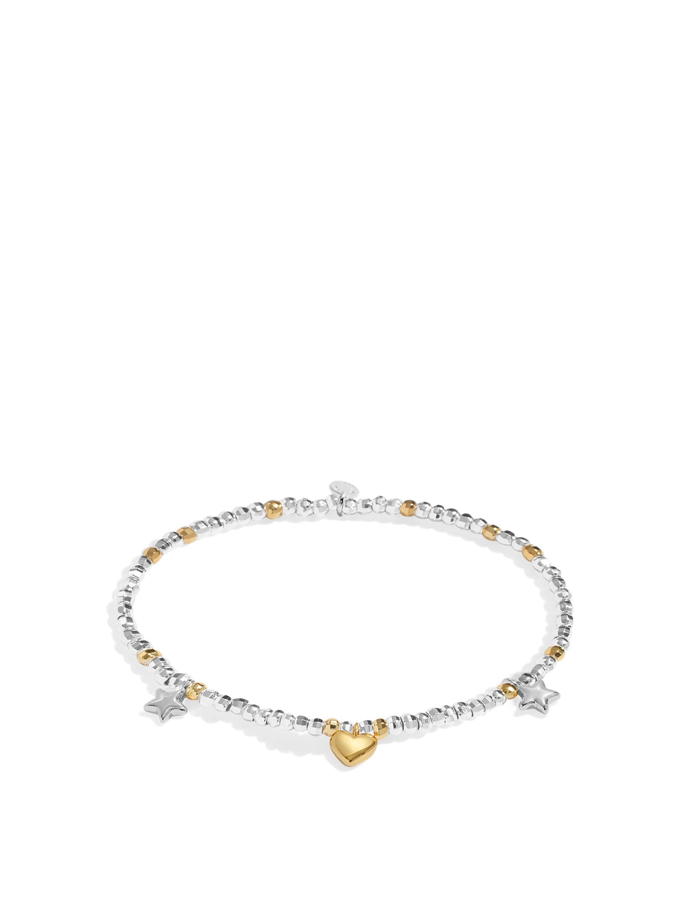 Happy Birthday Charm Bracelet Silver