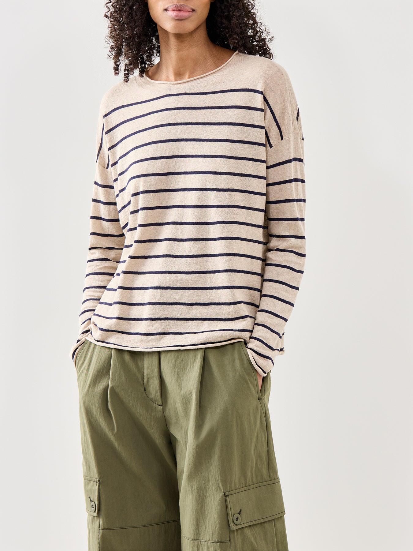 Jewel Neck Sweater