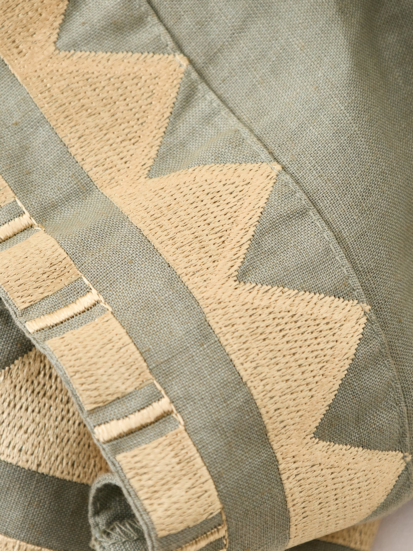 Papyrus Linen Shorts Khaki