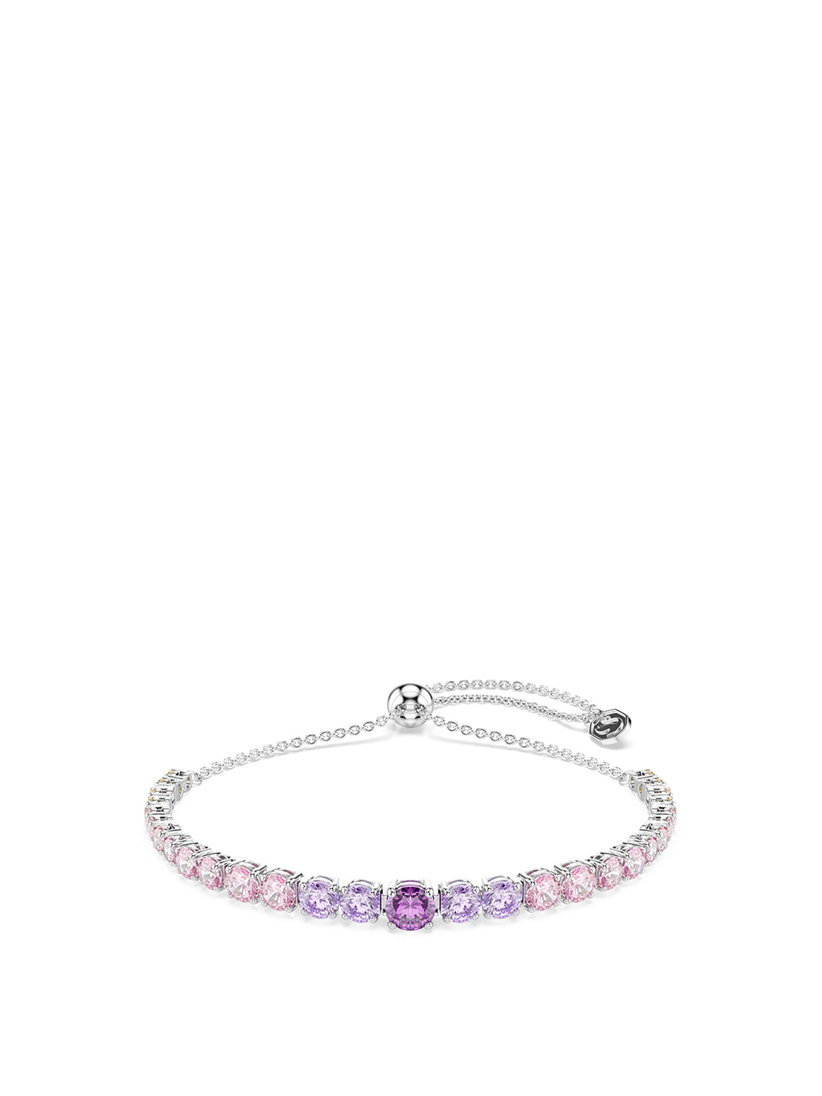 Hyperbola Crystal Bracelet Purple