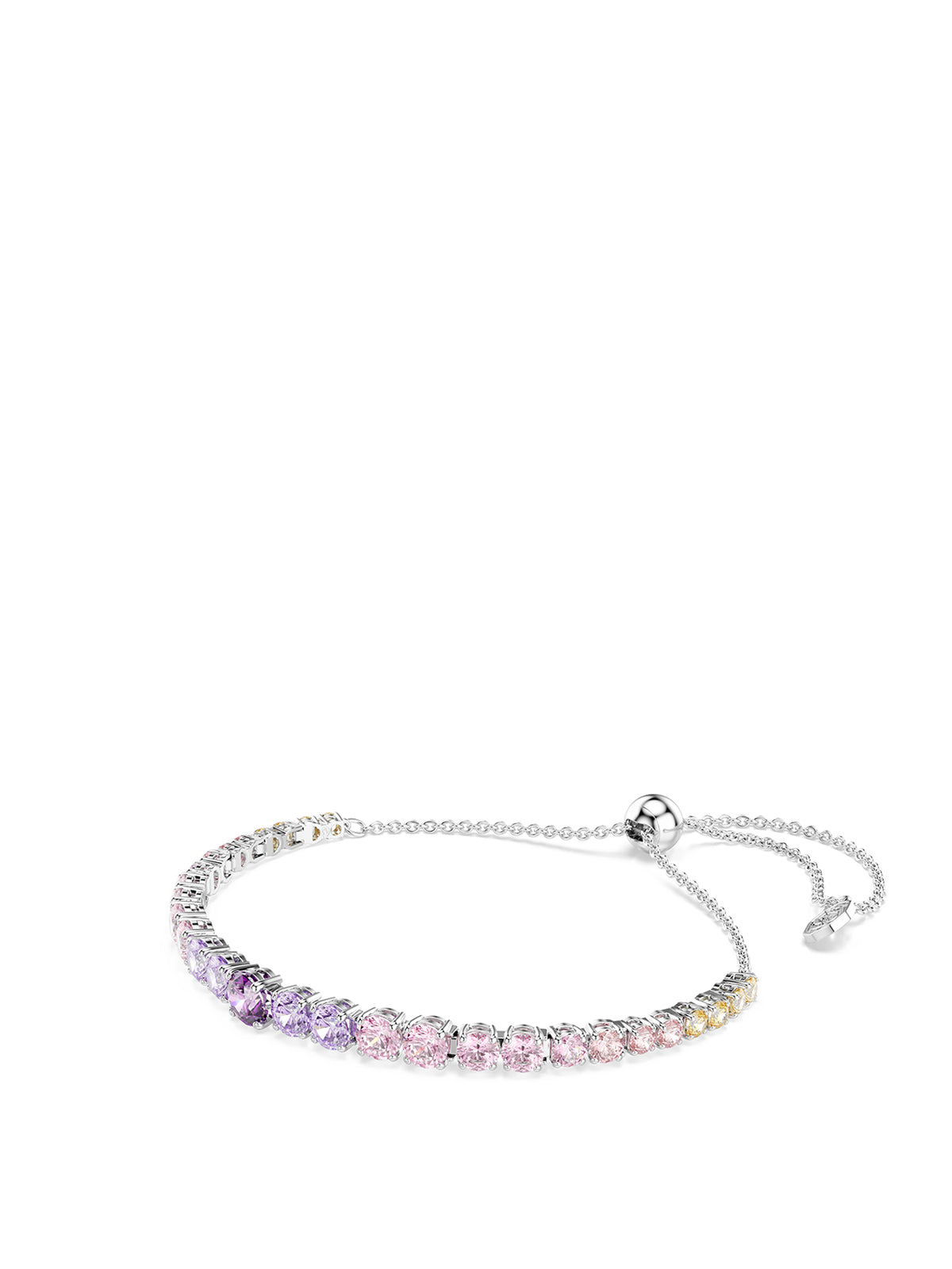 Hyperbola Crystal Bracelet Purple