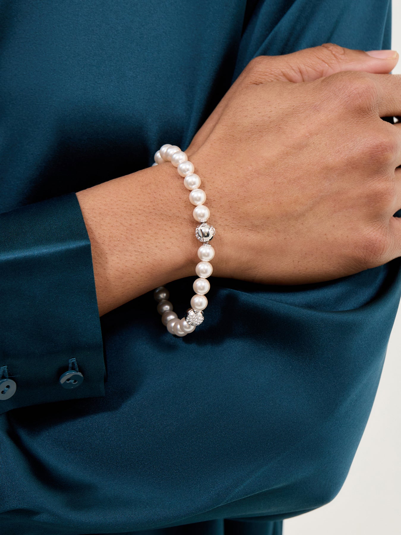 Crystal Bracelet Silver