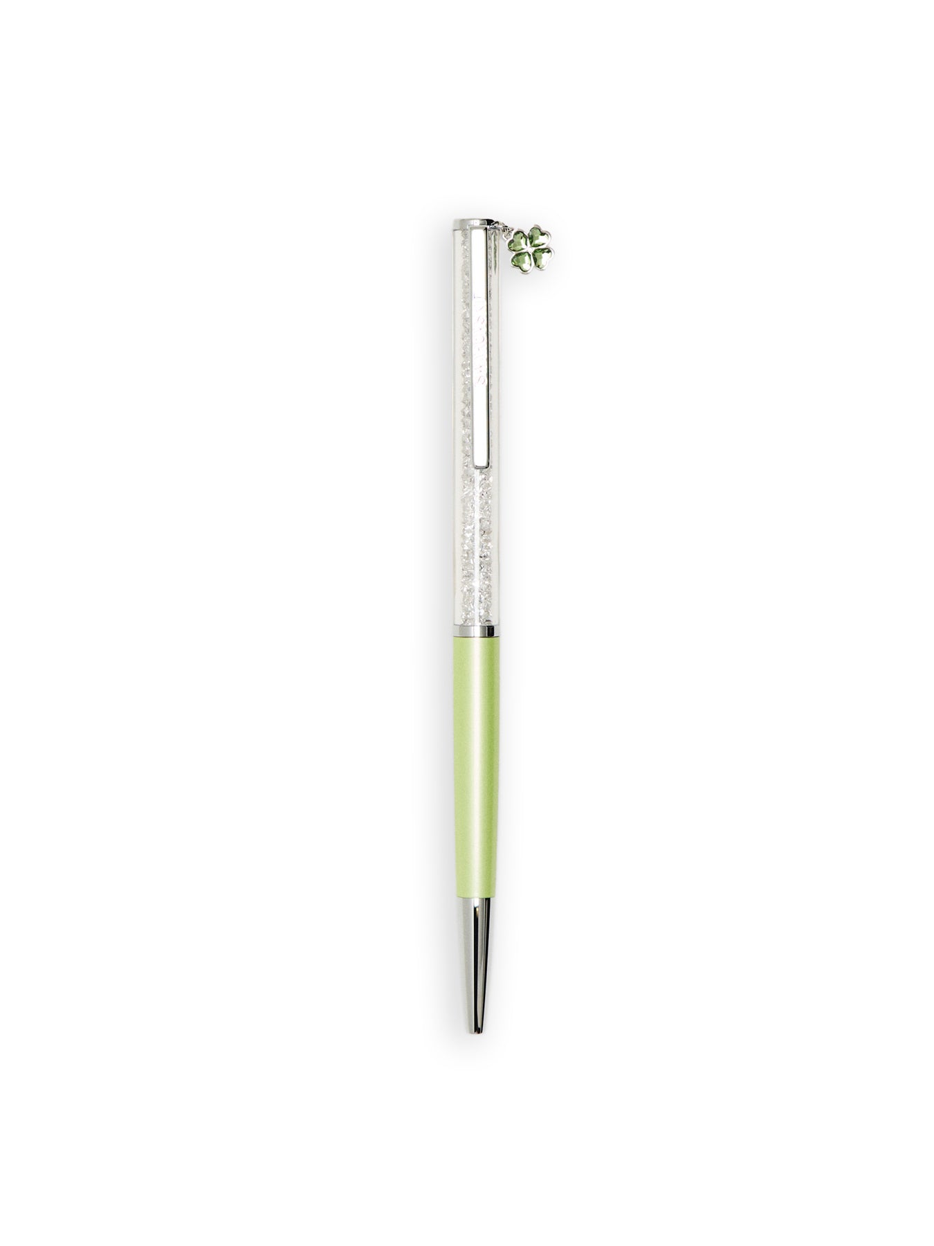 Crystalline Ballpoint Pen Heart Pink