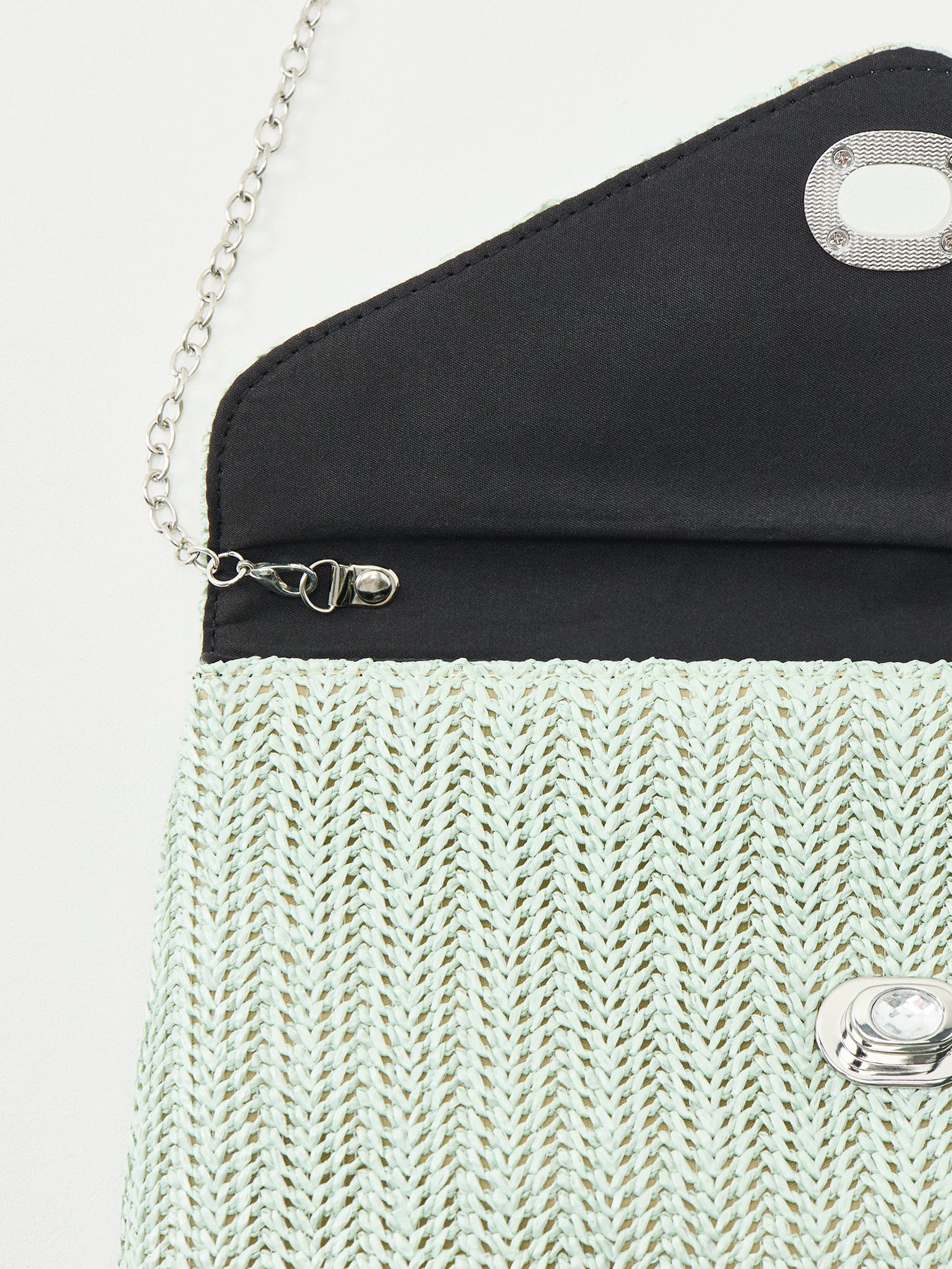 Raffia Clutch Bag