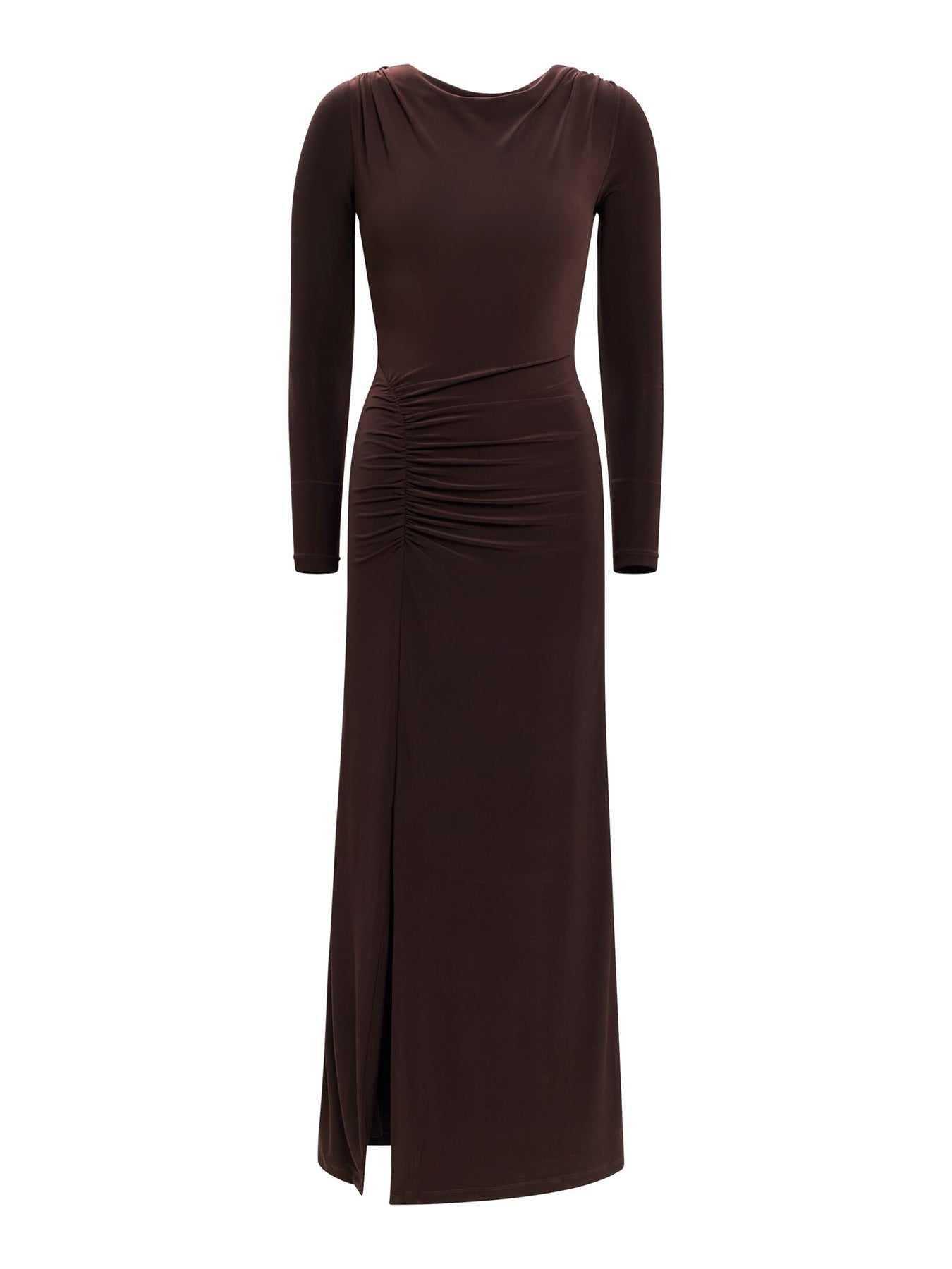 Cherie Jersey Maxi Dress Dark Chocolate