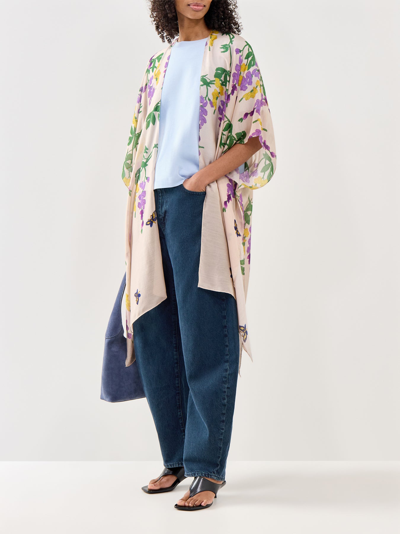 Oversized Throwover Lilac