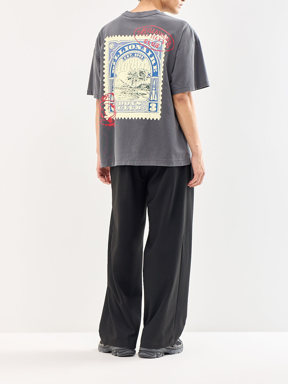 Stamp Graphic T-Shirt Black