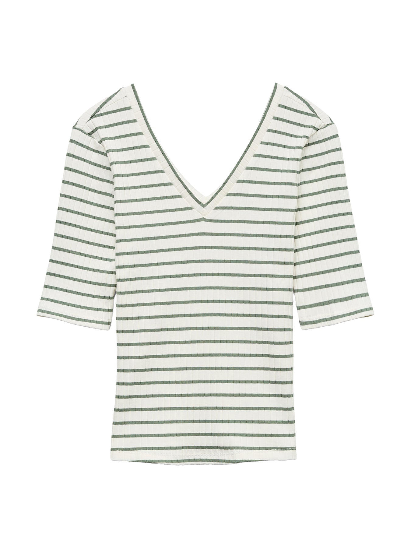Sea V-Neck Top Multi