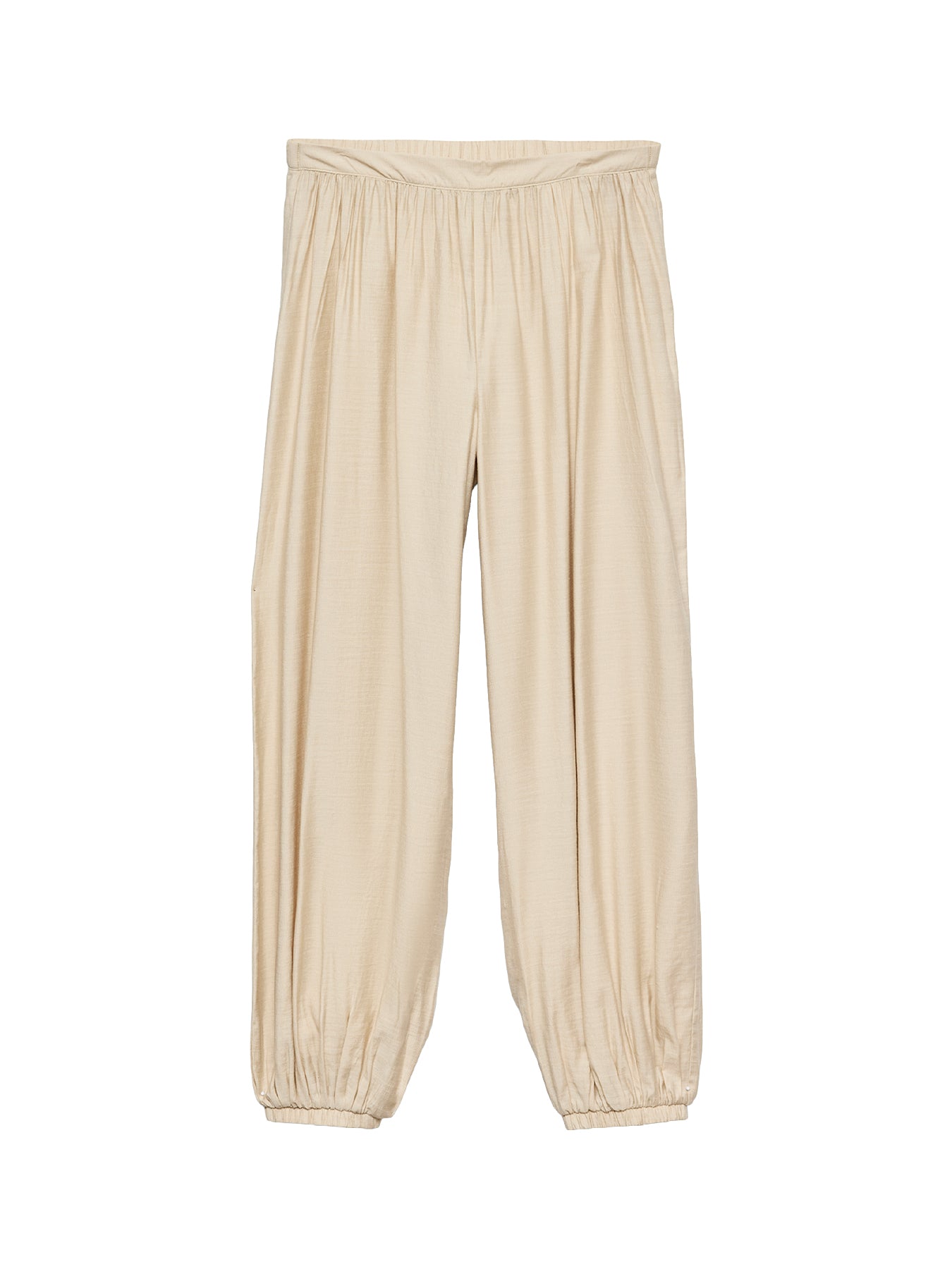 Zoey Balloon Trousers Beige