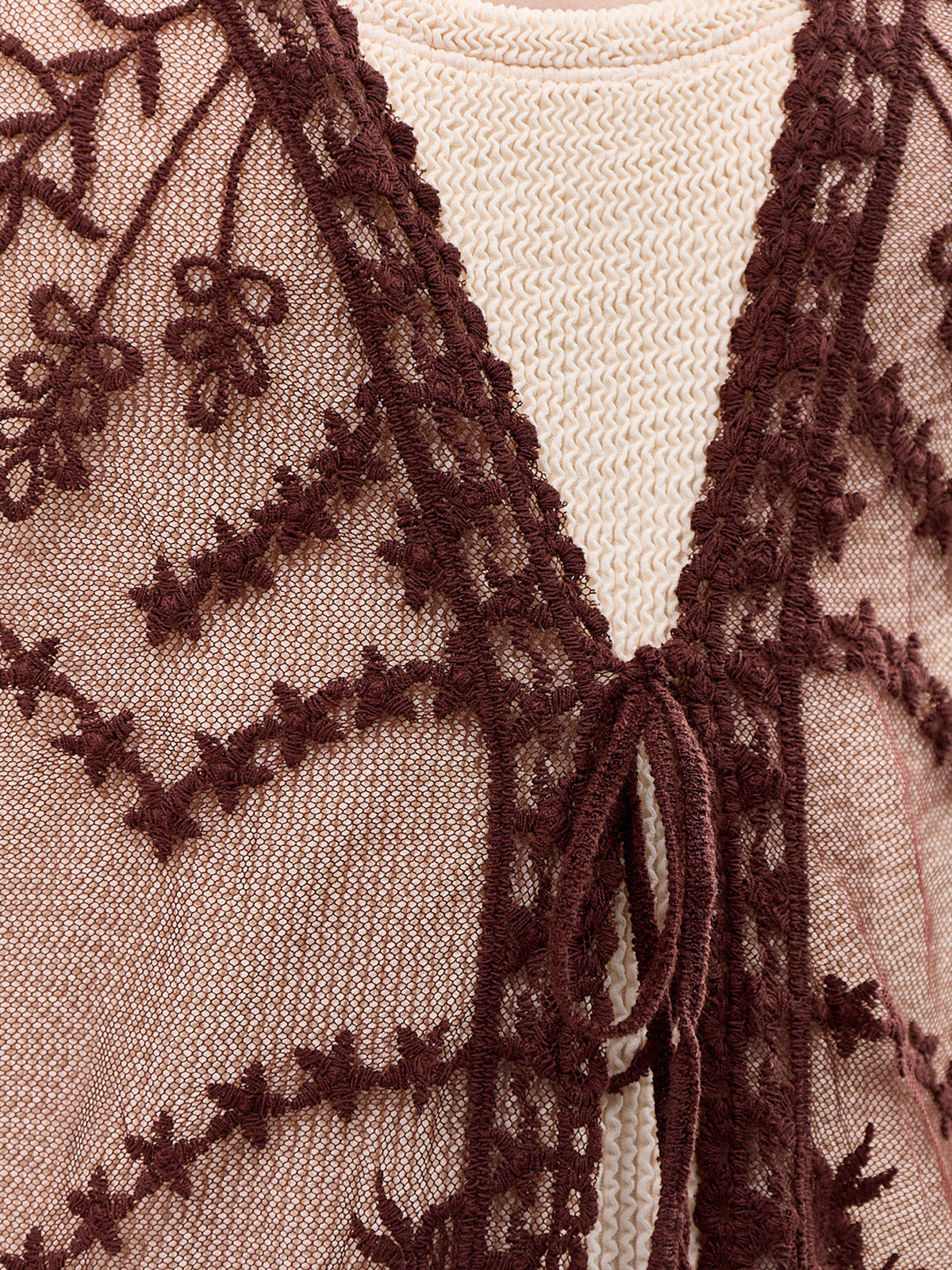 Karina Kaftan Deep Mahogany Brown