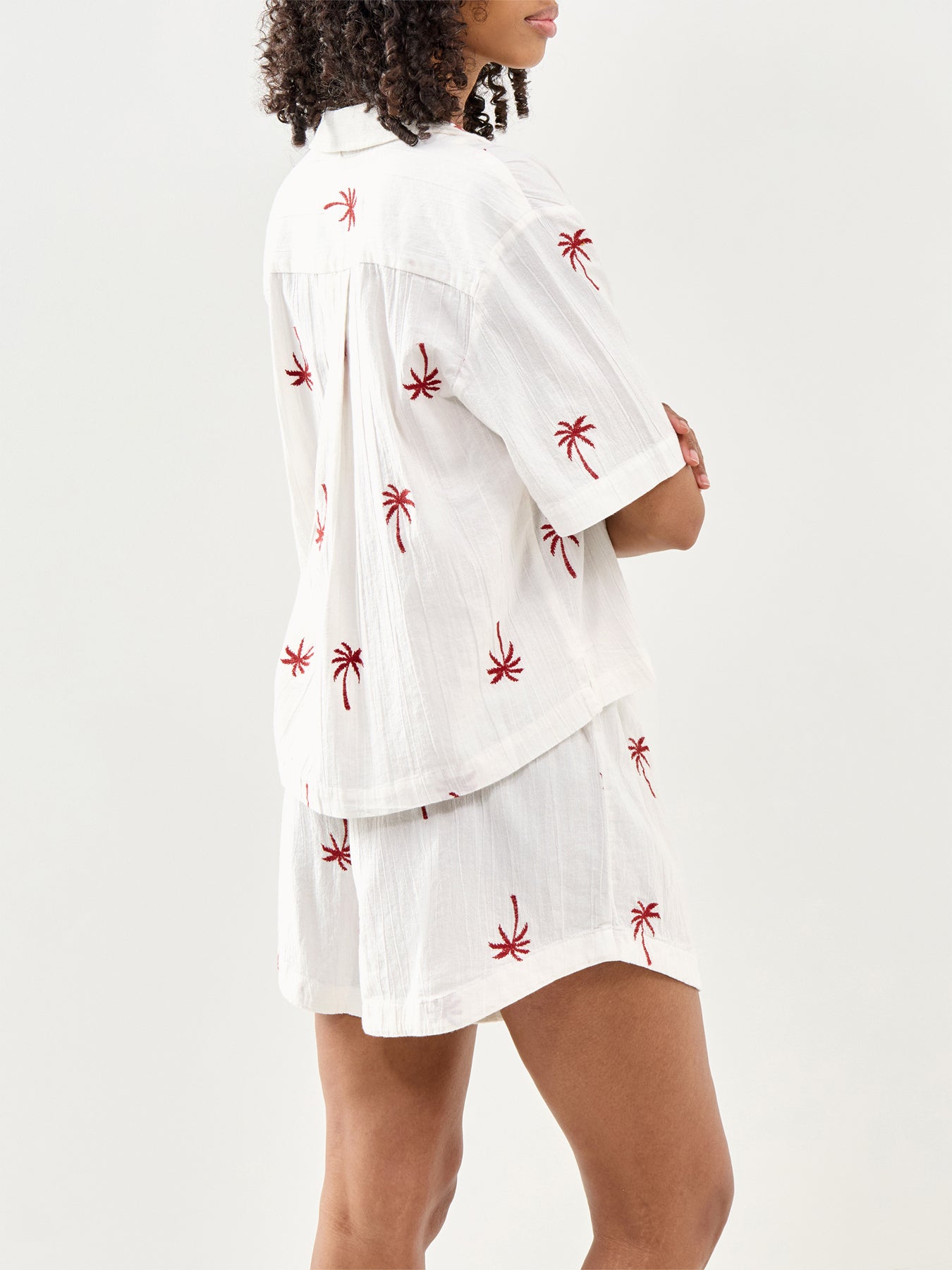 Kiana Embroidered Shirt Multi