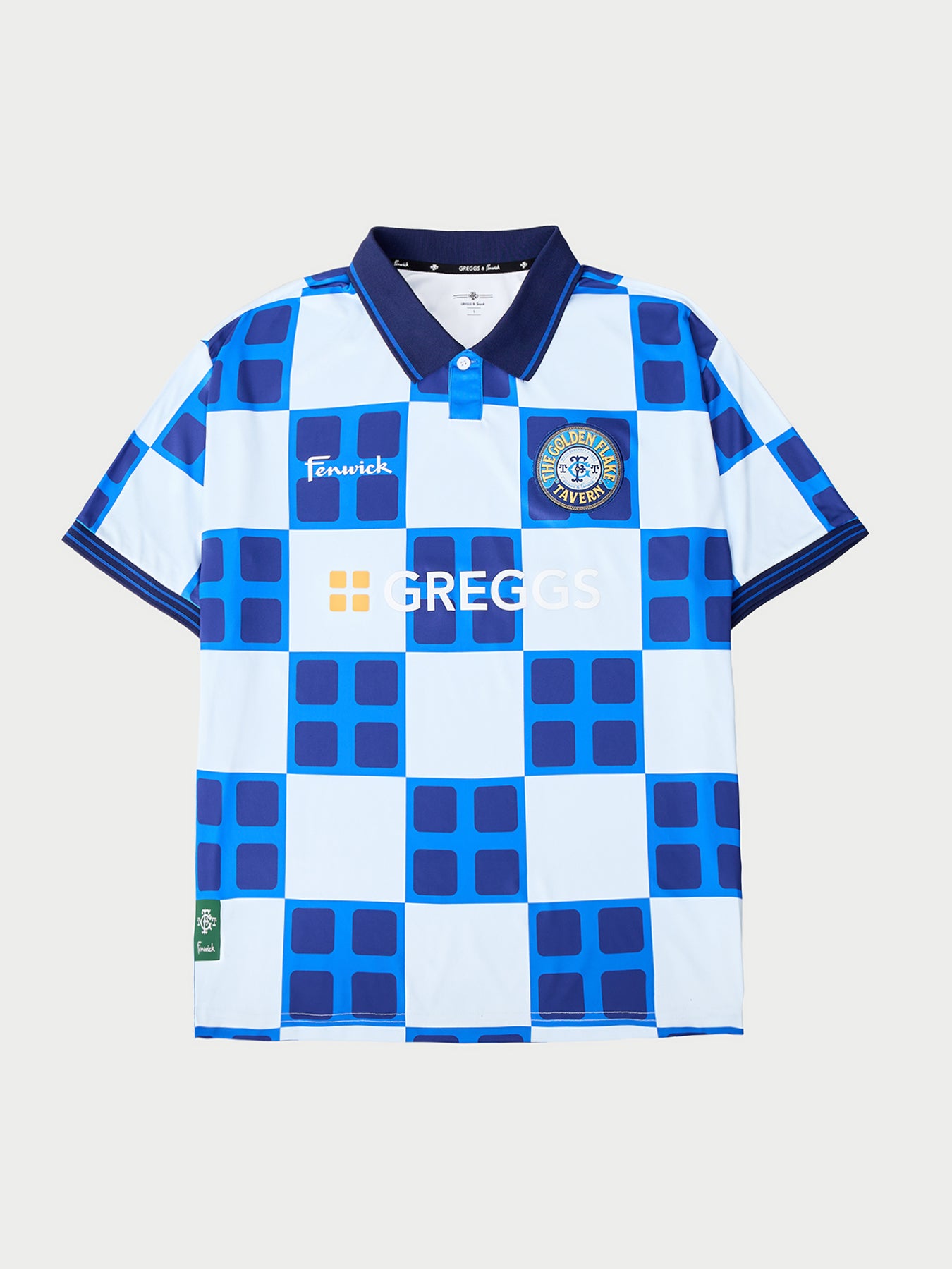 The Golden Flake Tavern Football Shirt Blue