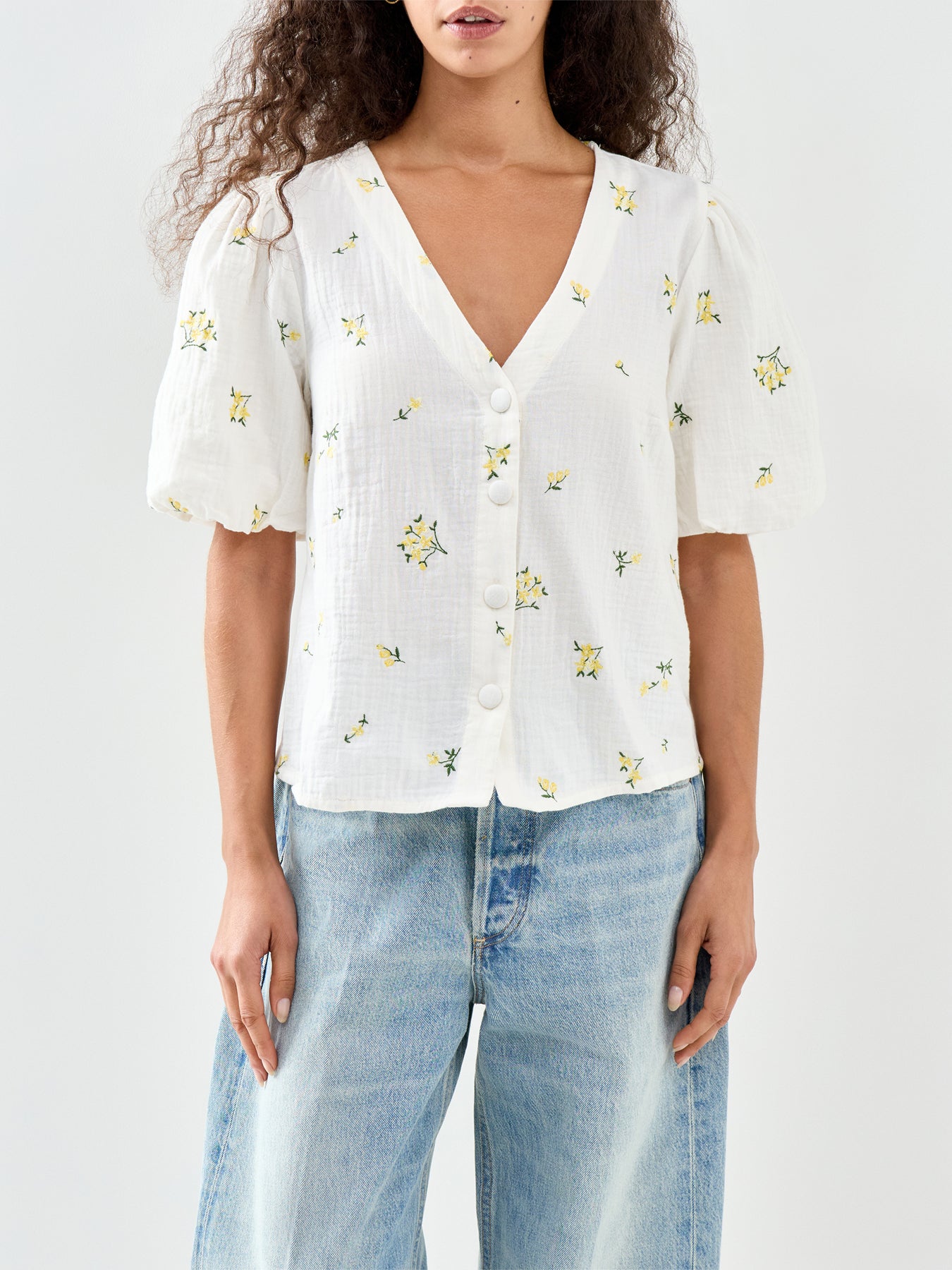 Brooke Top White