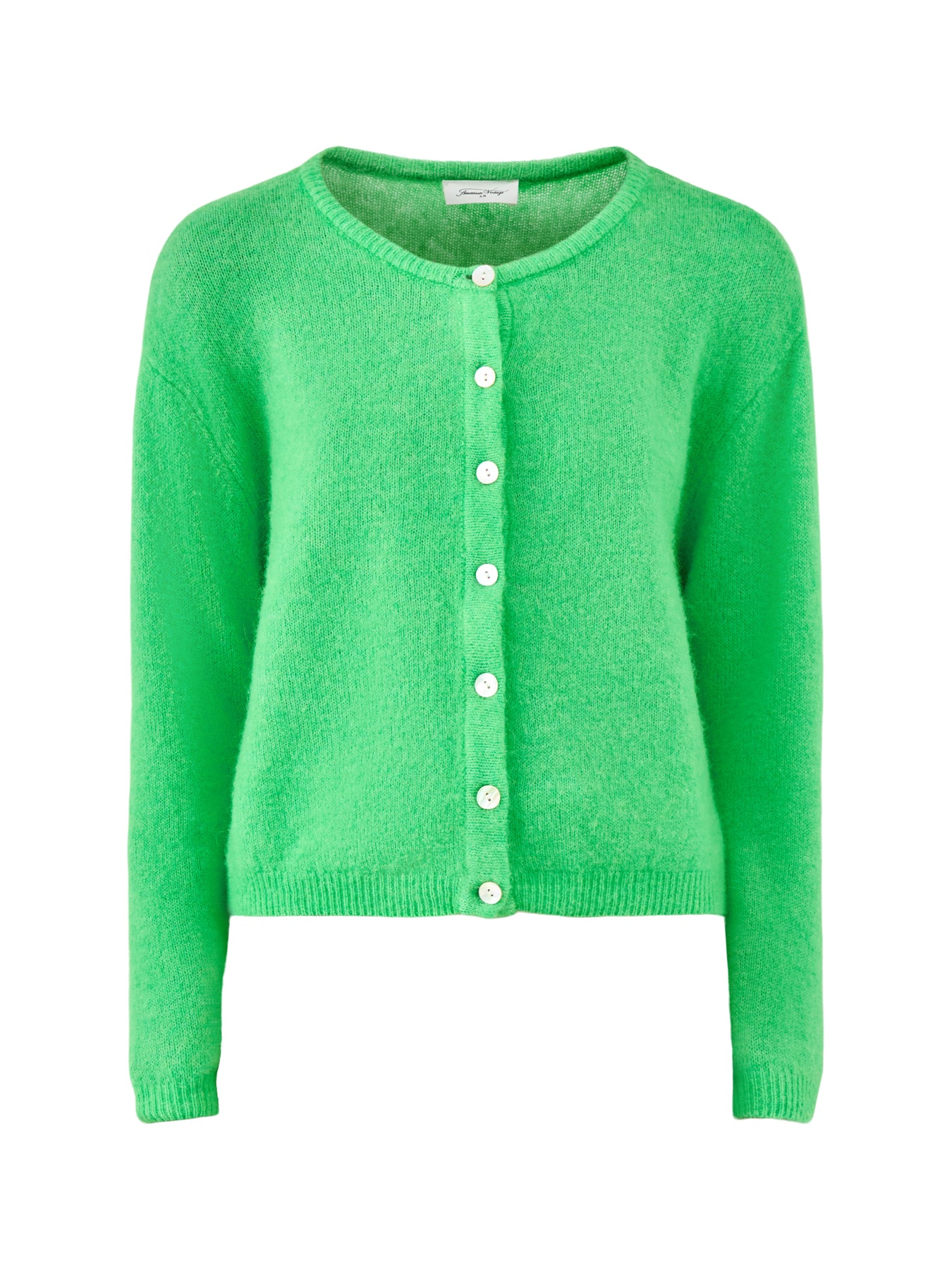 Vitow Knit Cardigan Green
