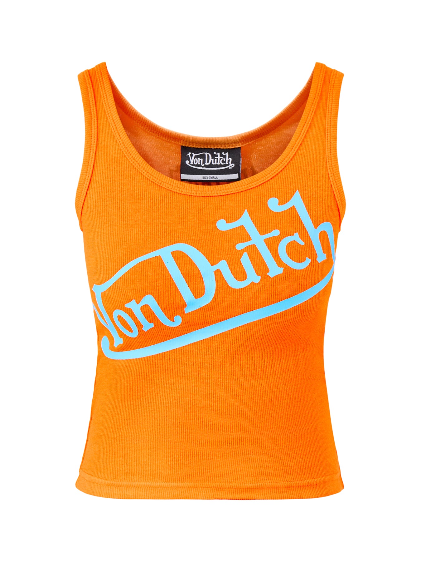 Contrast Tank Orange