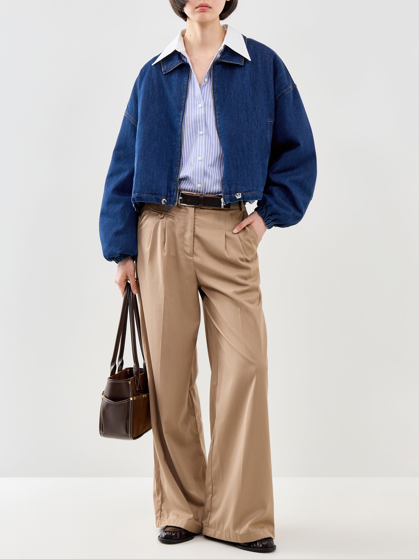 Itacare Denim Bomber Jacket