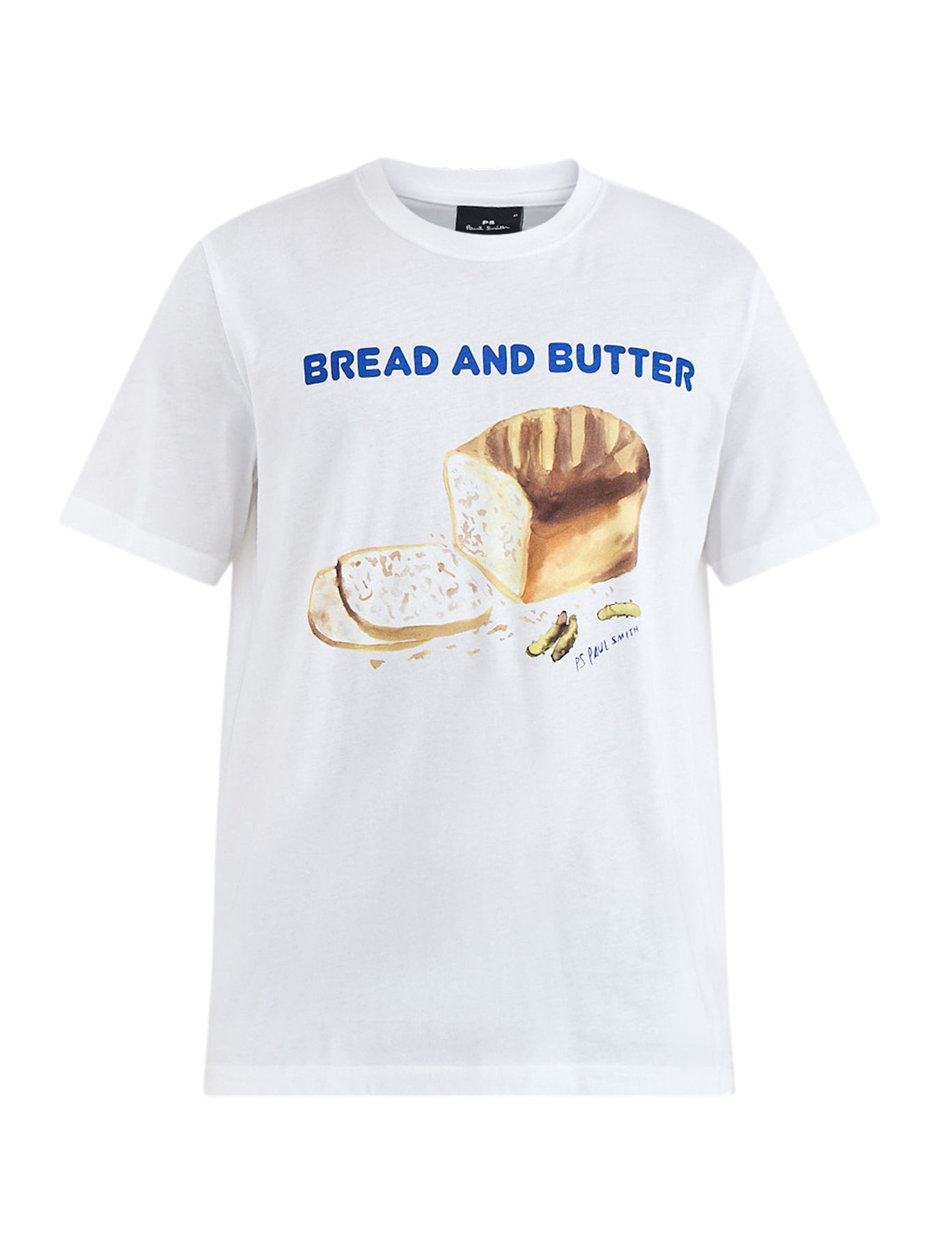 Bread Butter Graphic T-Shirt White