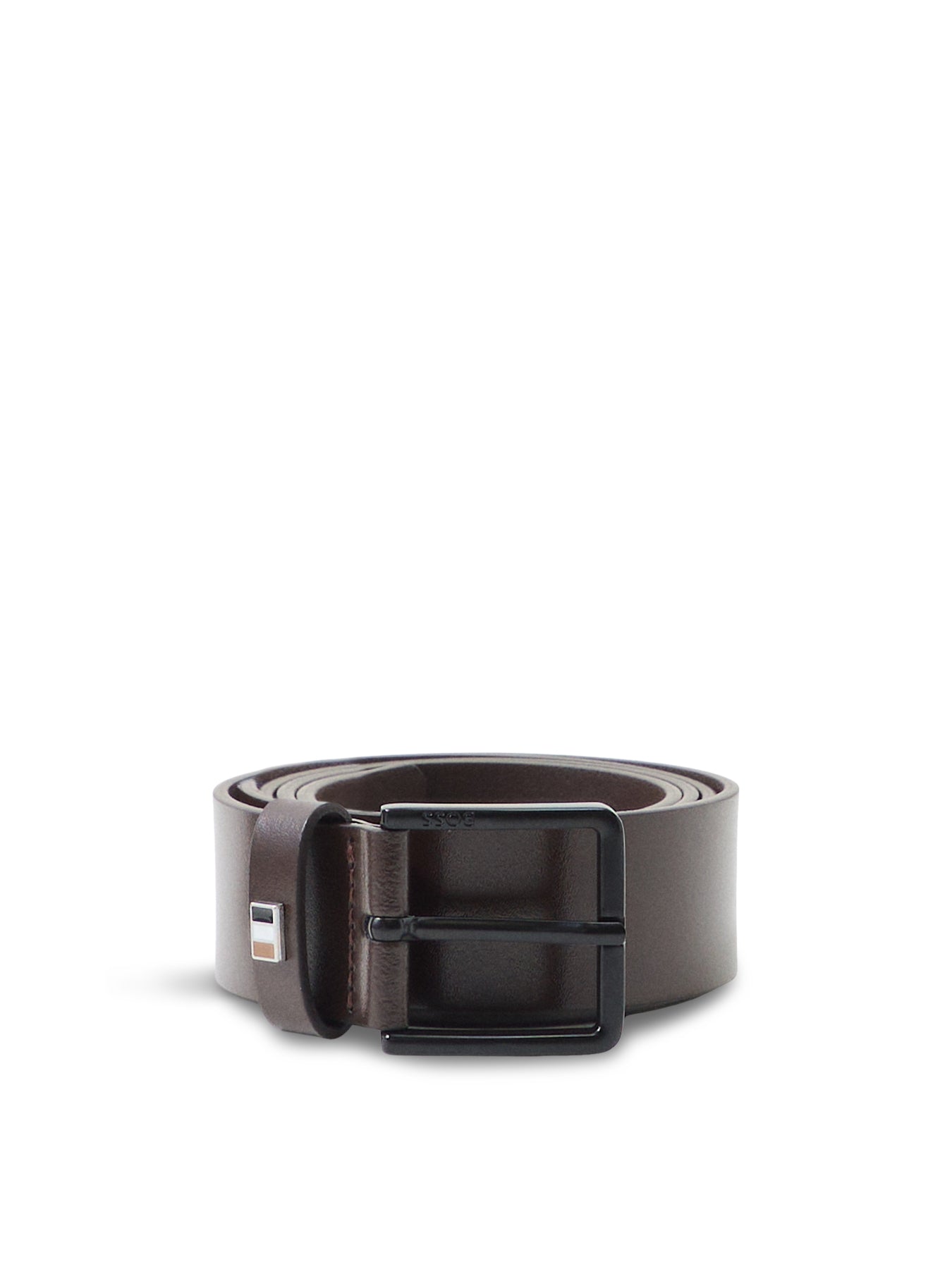 Ther B Flag Casual Belt Brown