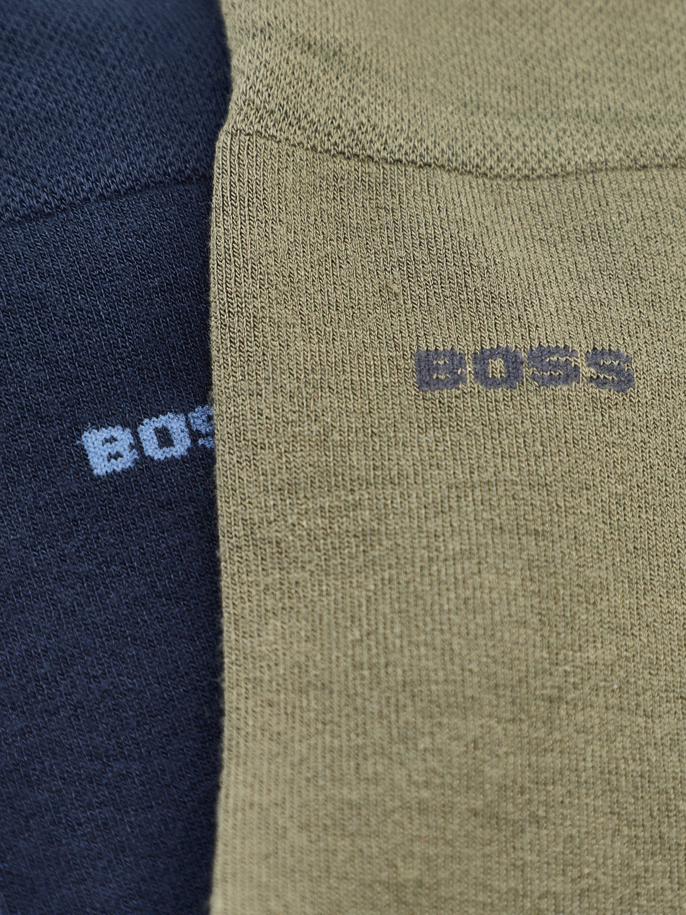 2 Pack Bamboo Trainer Socks Multi