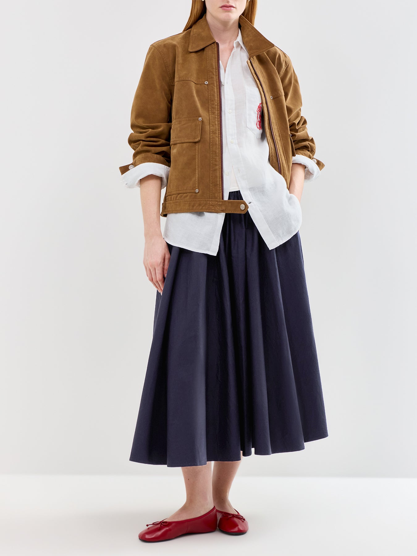 Classic LS Linen Shirt White