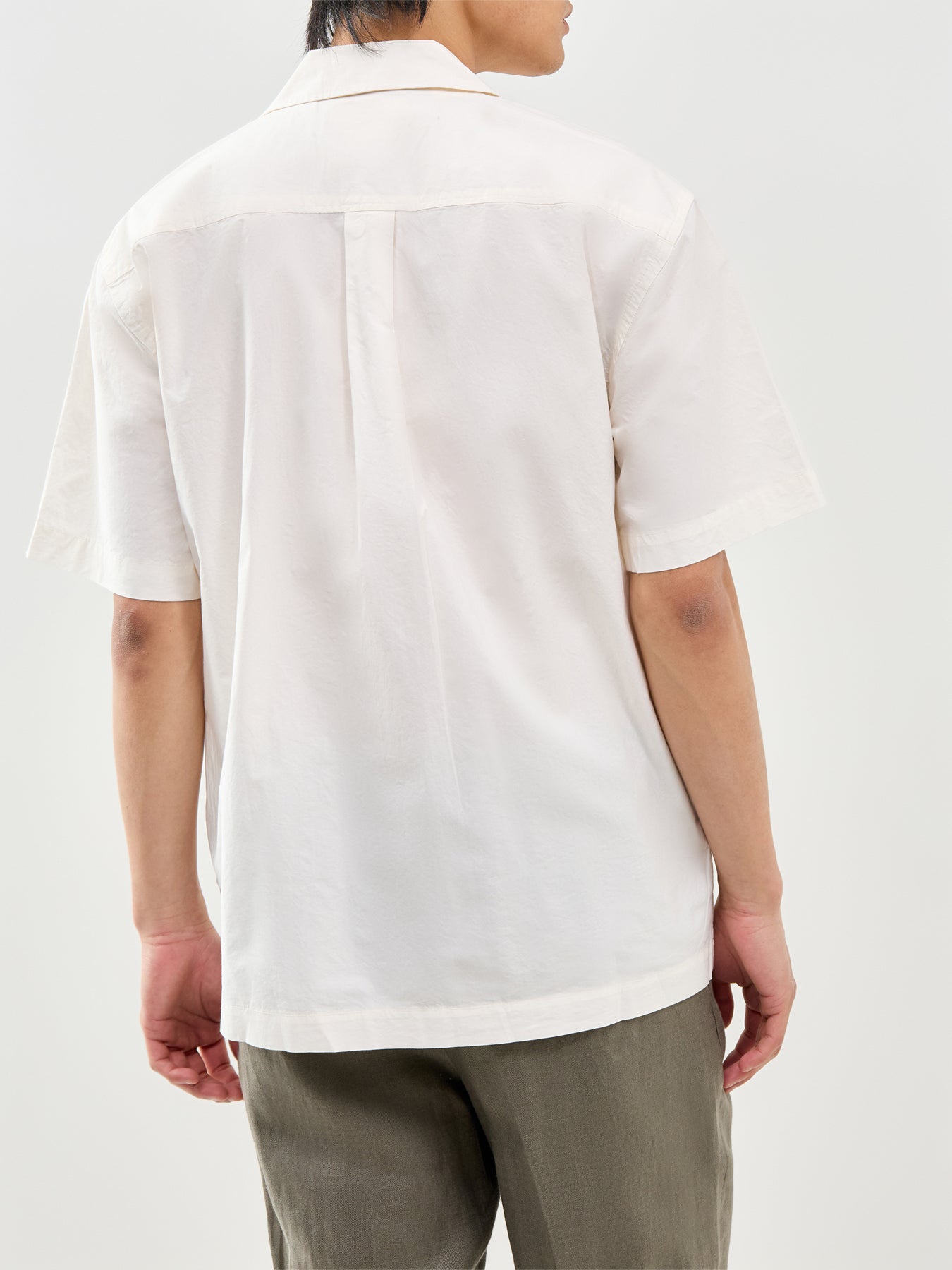 Jax Broderie Short Sleeve Shirt Cream
