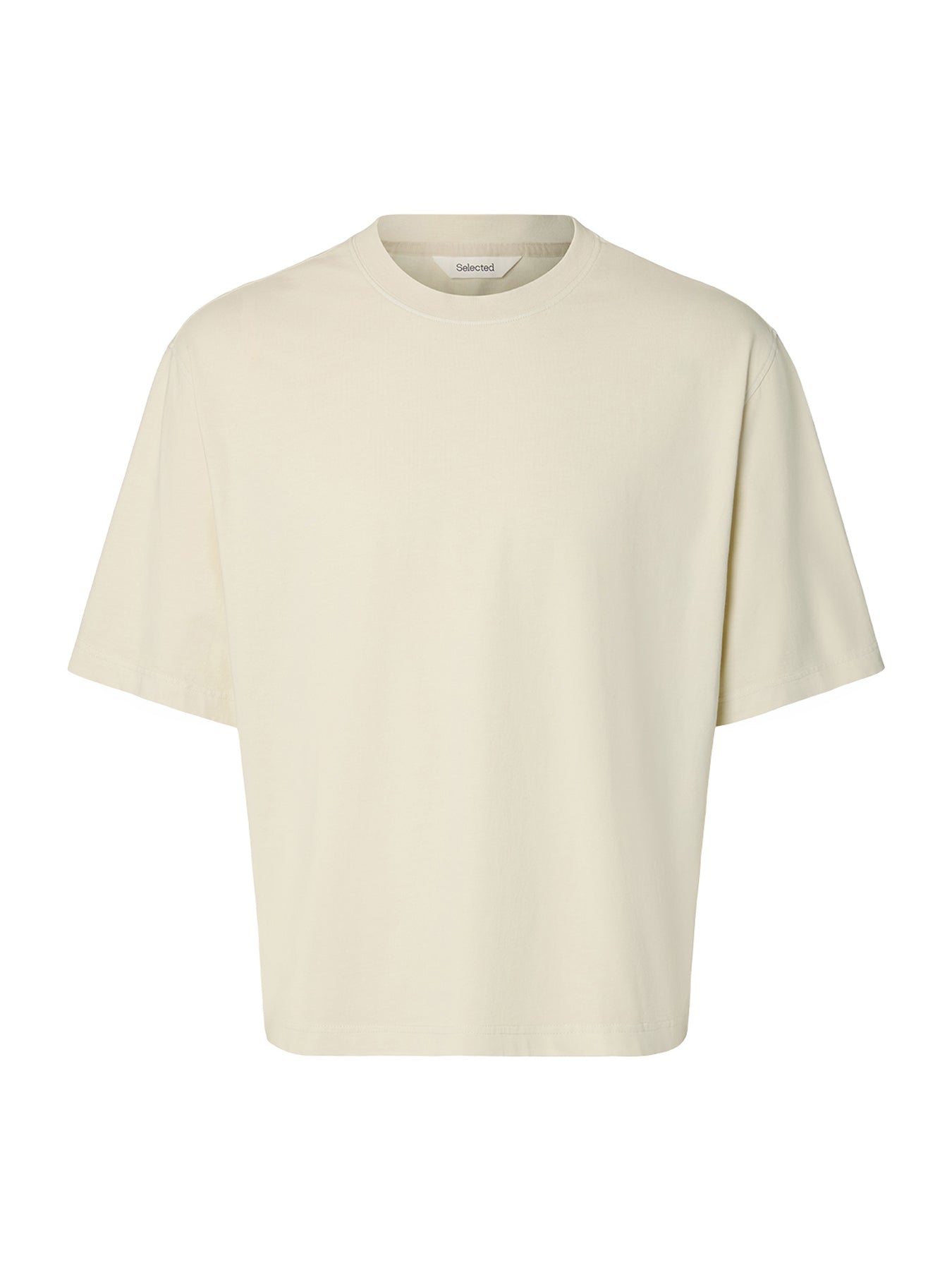 Boxy Fit T-Shirt Cream