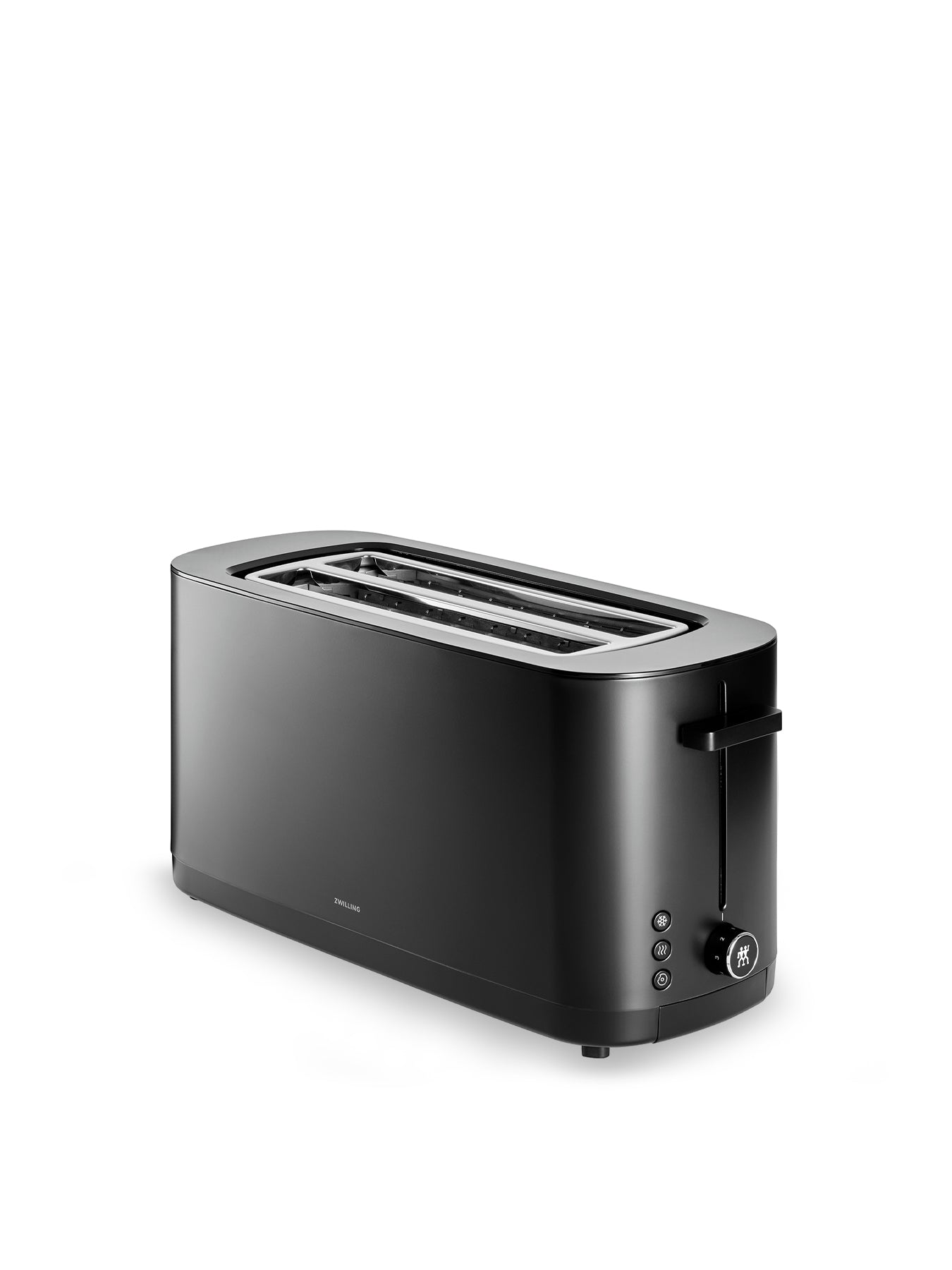 4 Slice Toaster with Bun Warmer Black