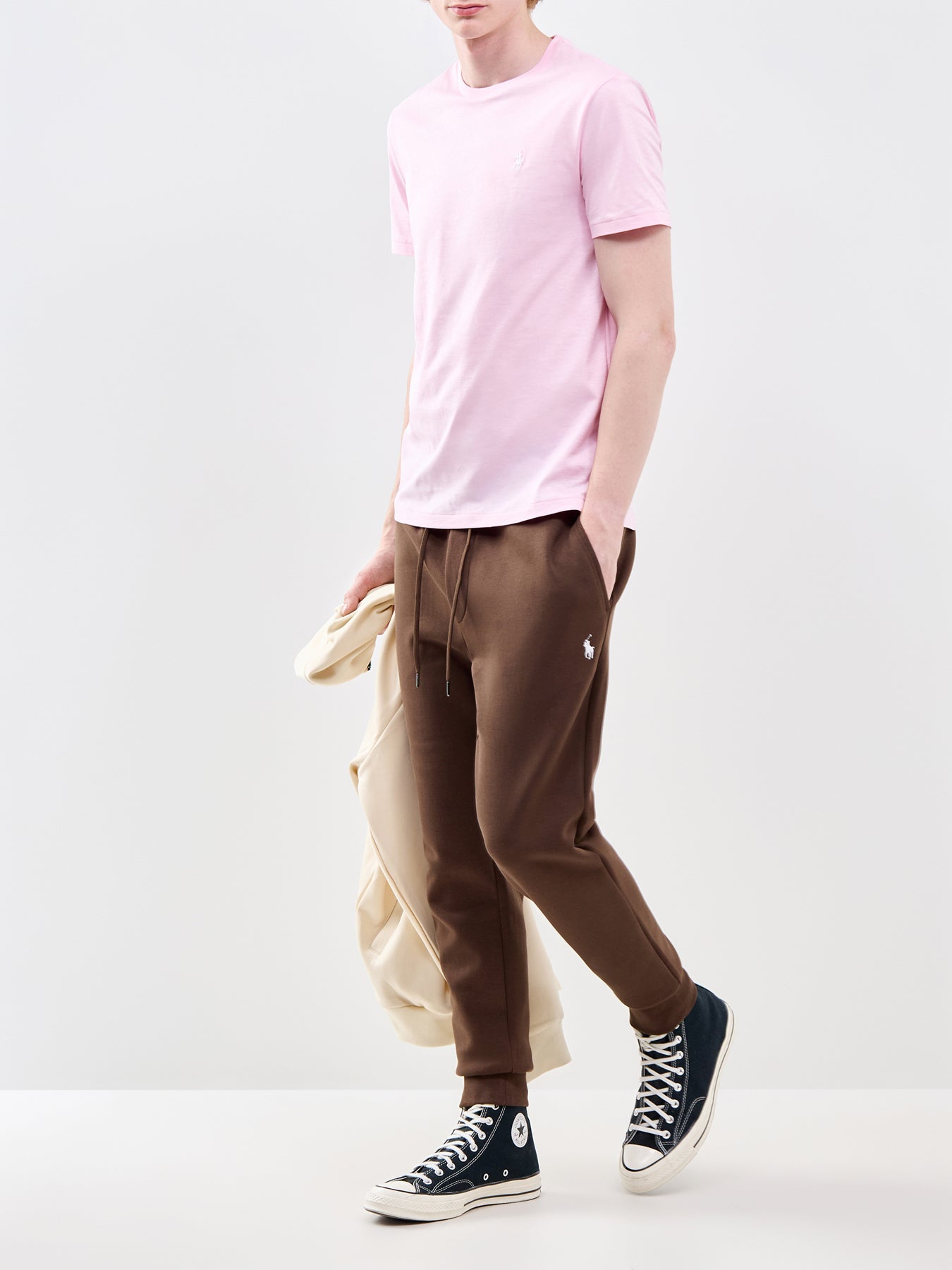 Double Knit Sweatpants Brown