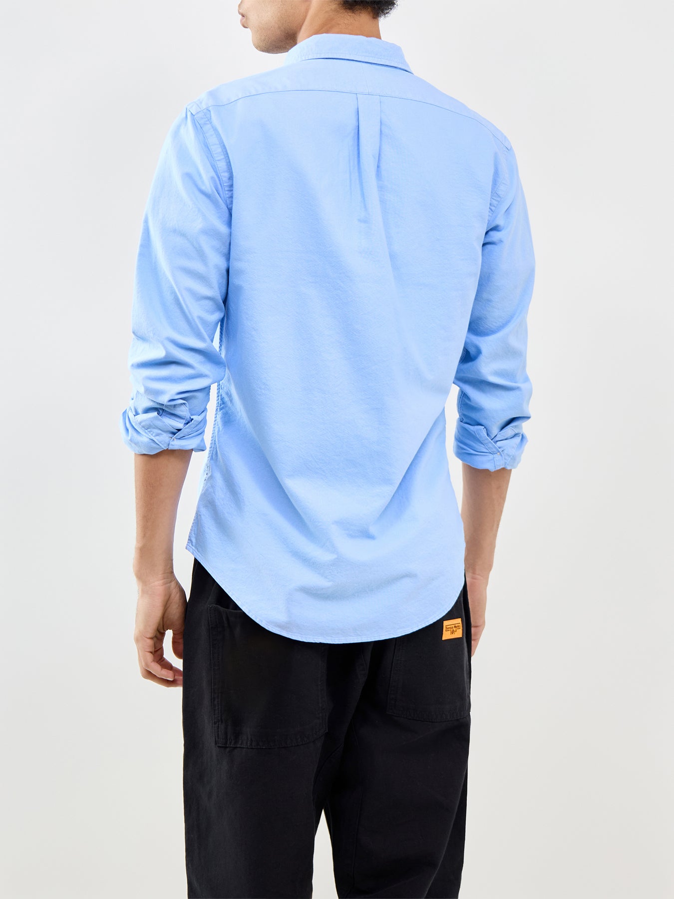 Slim Fit Oxford Shirt Blue