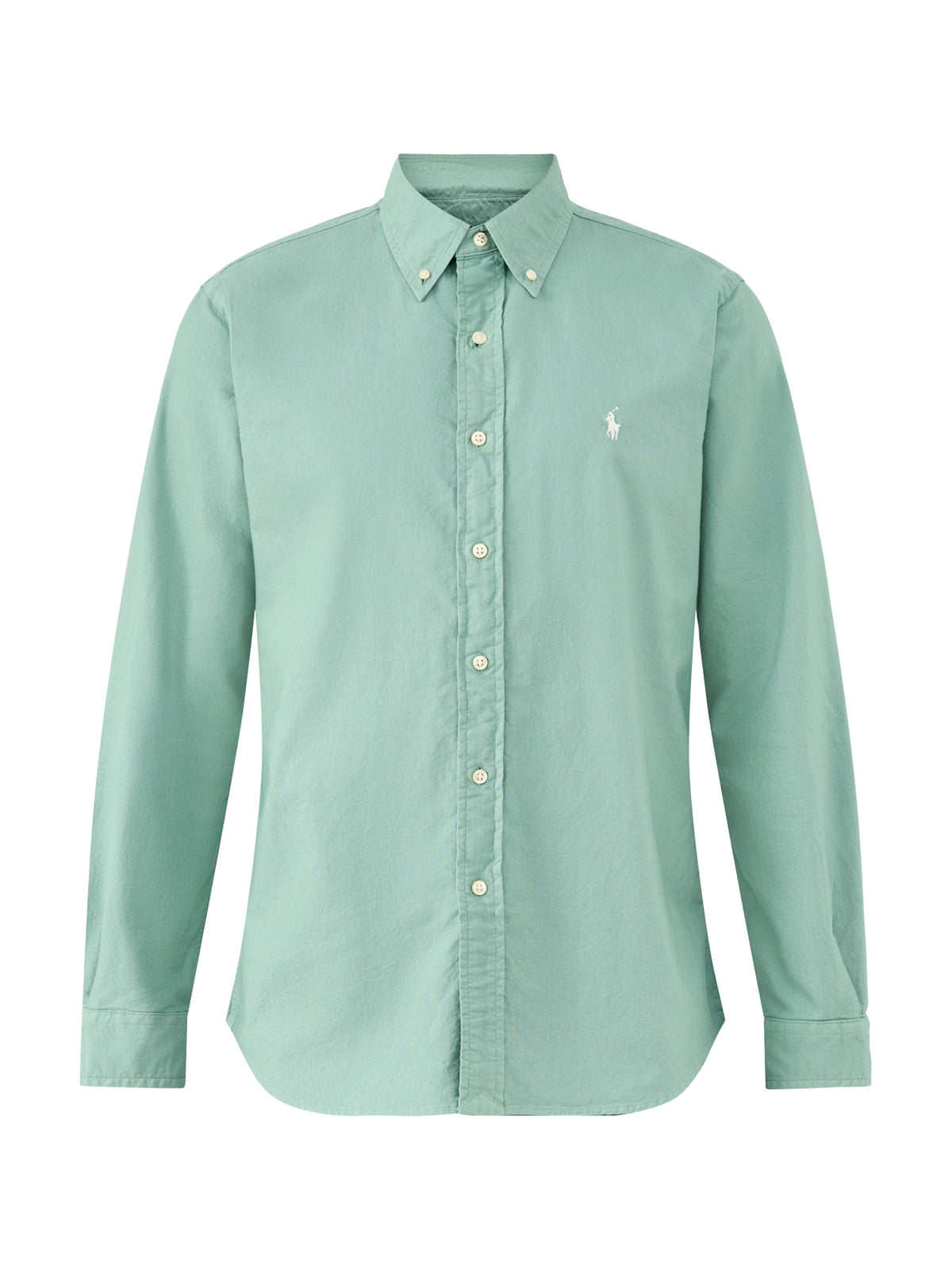 Custom Fit Oxford Shirt Green