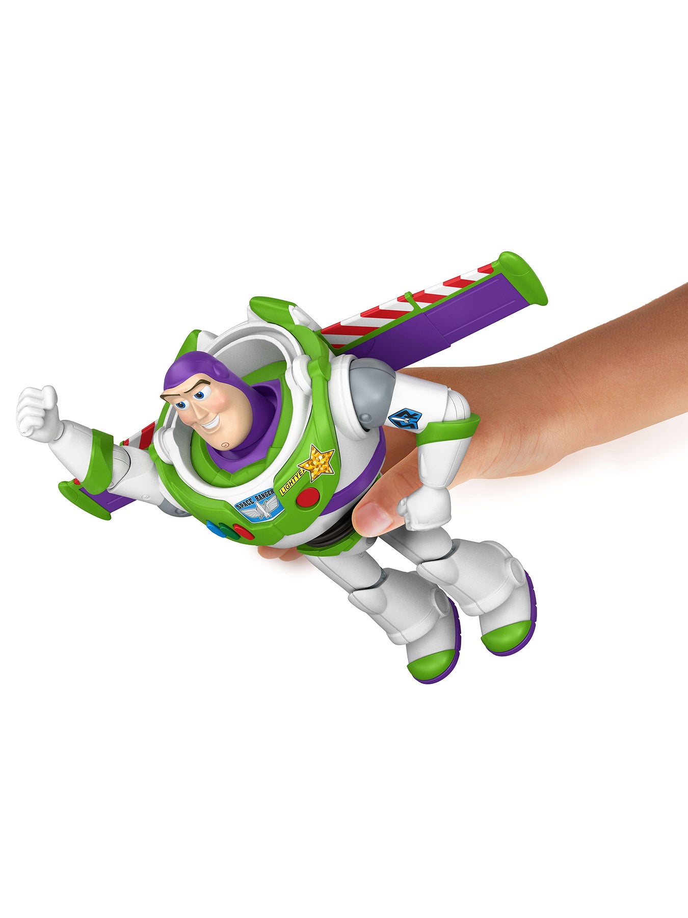 Buzz Lightyear Pop Out Wings Action Figure